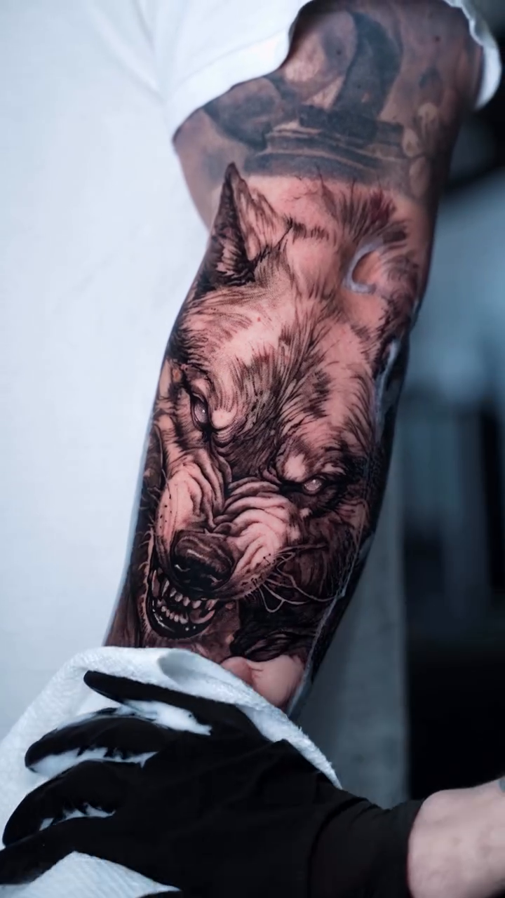 Tattoo by @a_ritova — realism, black_and_grey