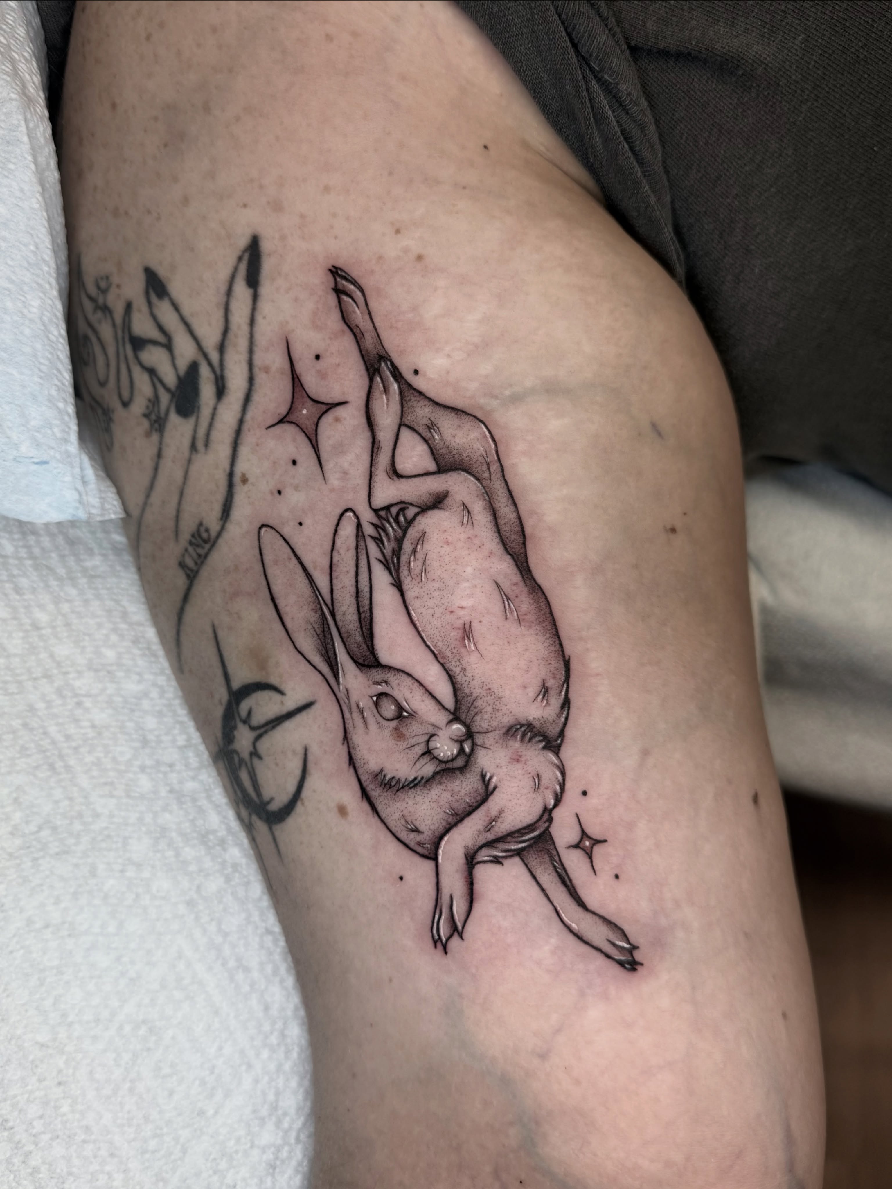 Tattoo by @kys_ink — black_and_grey