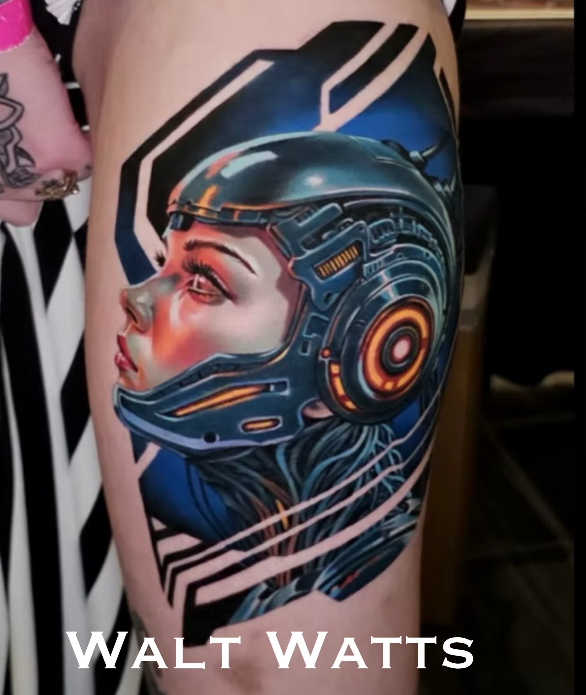 Tattoo by @waltwattstattoos — realism, new_school