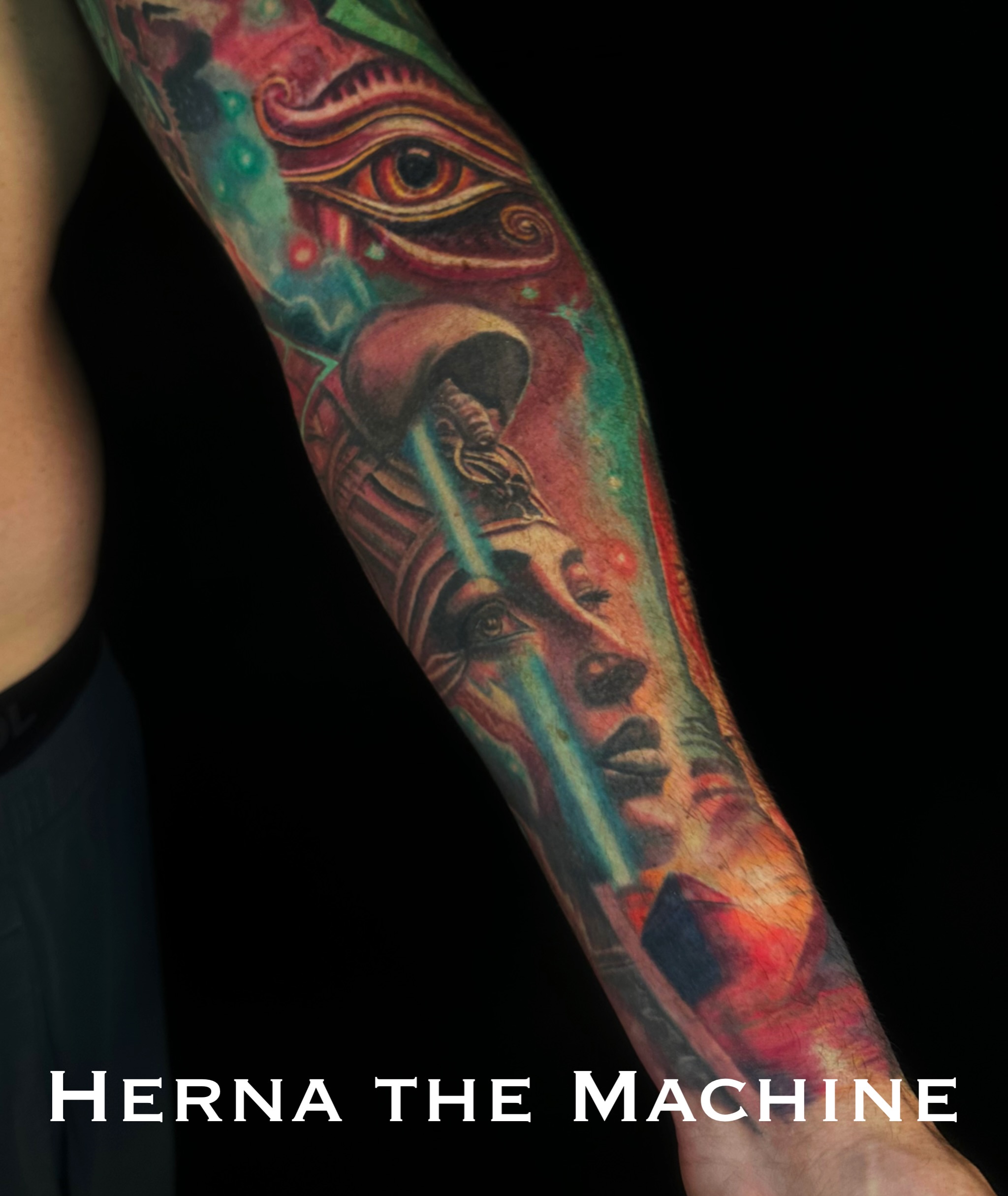 Tattoo by @waltwattstattoos — realism, trash_polka