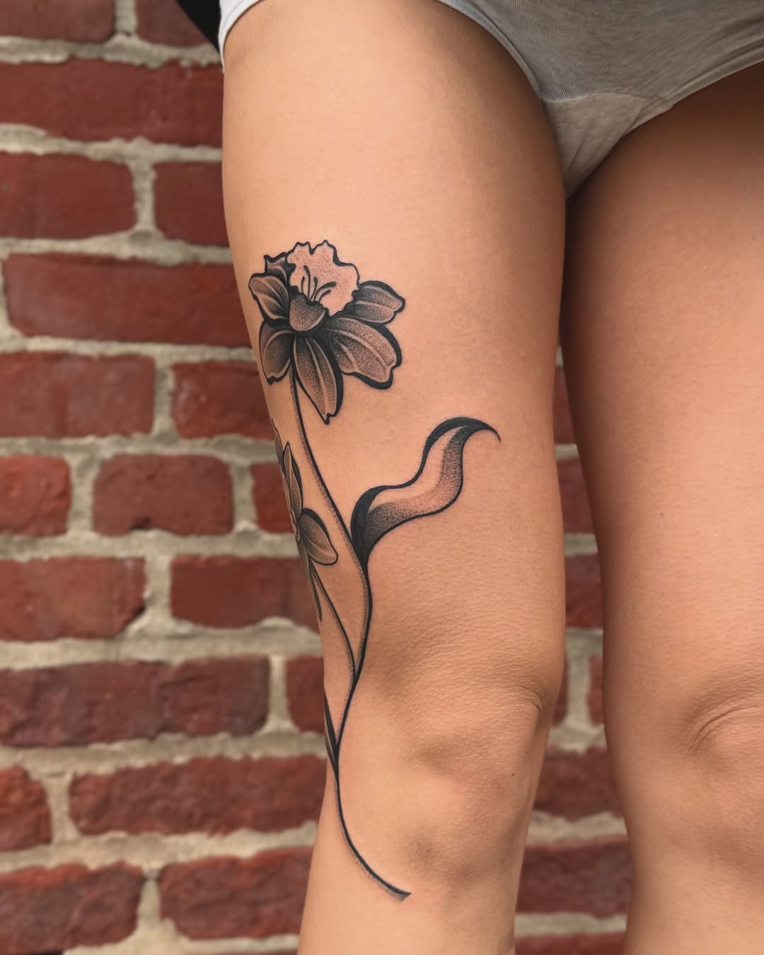 Tattoo by @slightlyorange — fine_line, dotwork