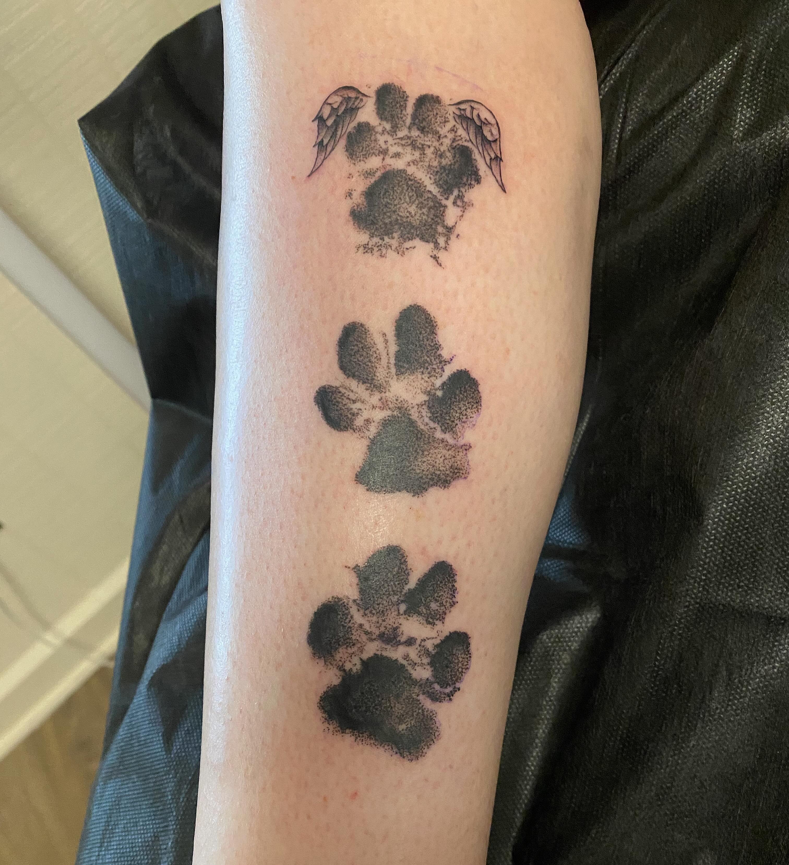 Tattoo by @katecooktattoos — dotwork