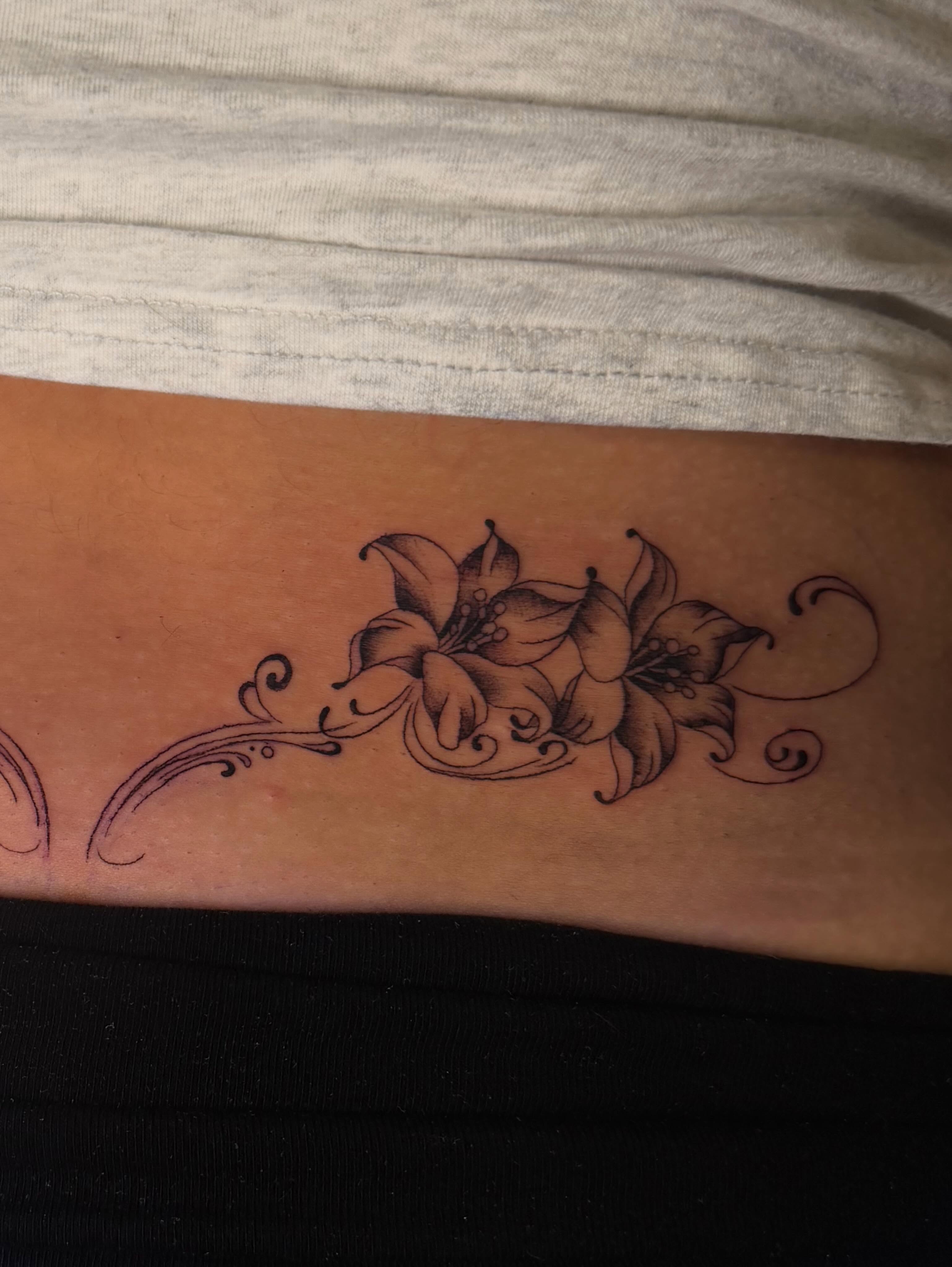 Tattoo by @ava_defalco — black_and_grey