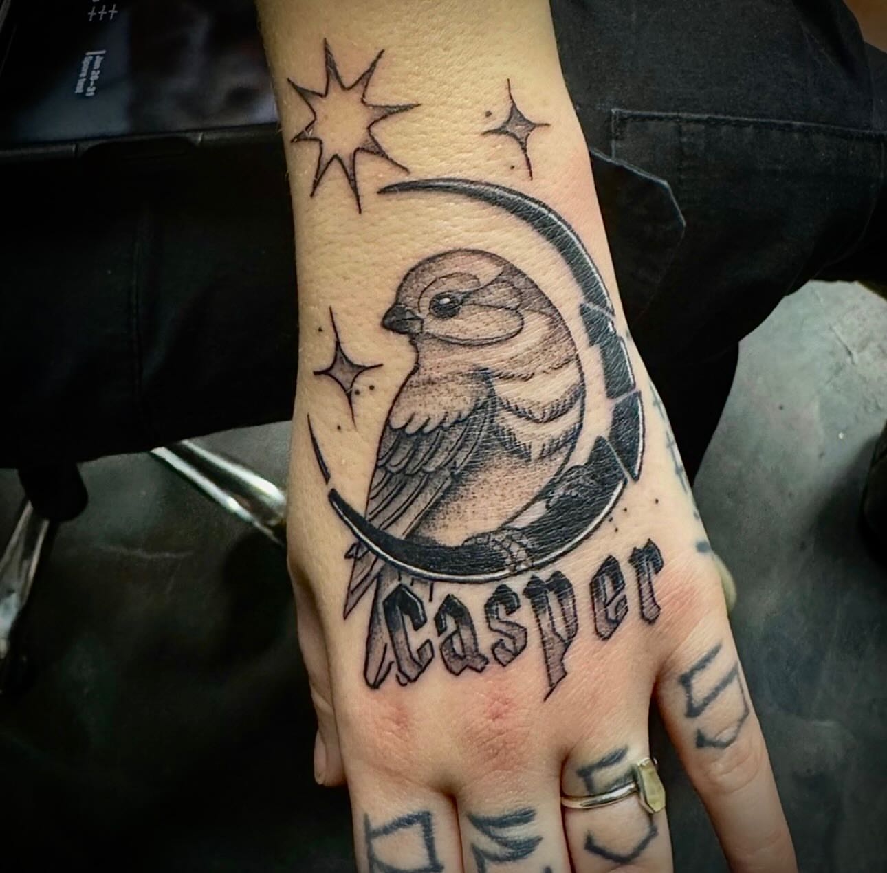 Tattoo by @kylehtattoo — black_and_grey