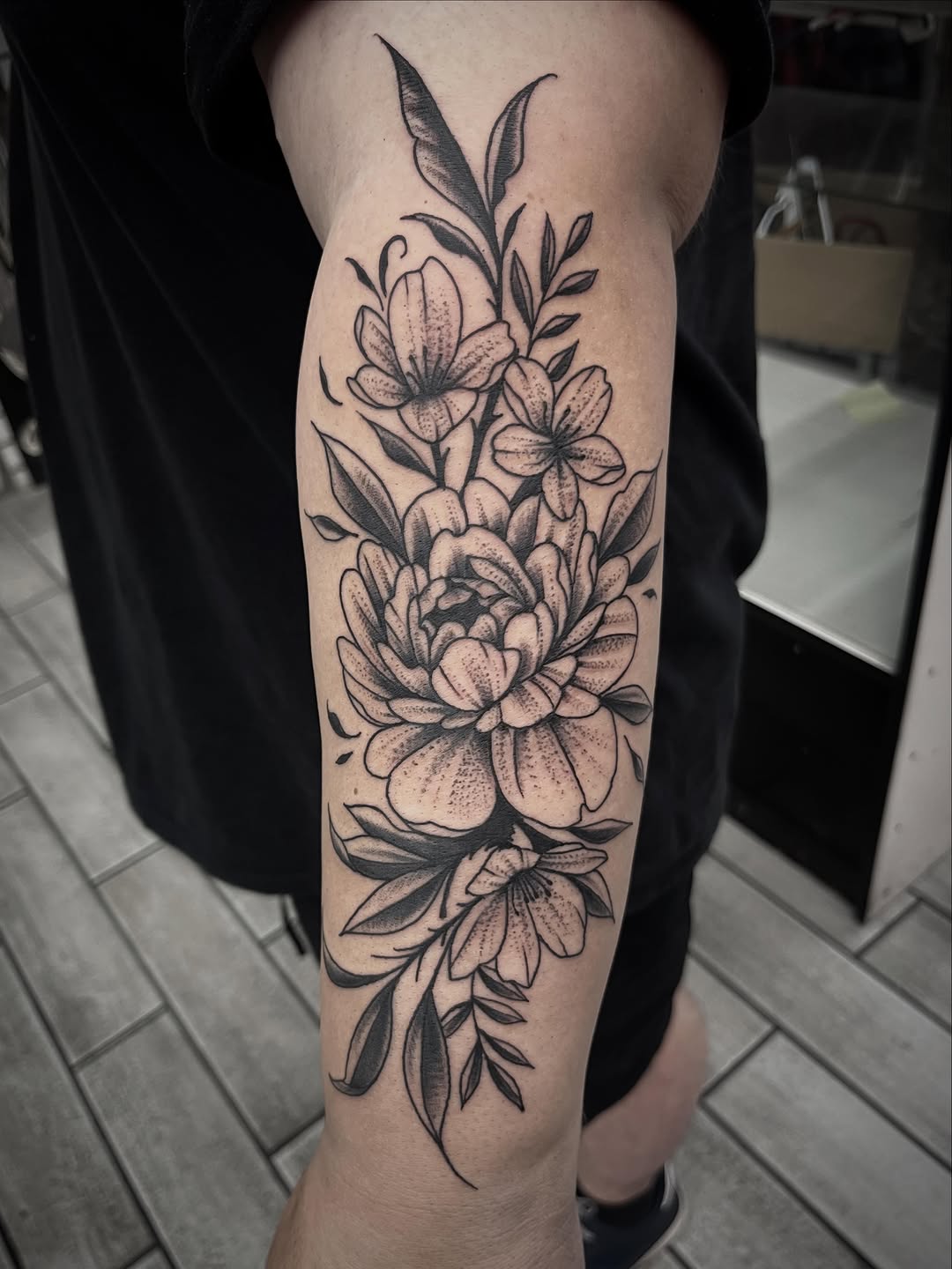 Tattoo by @seangallaghertattoos — black_and_grey, realism