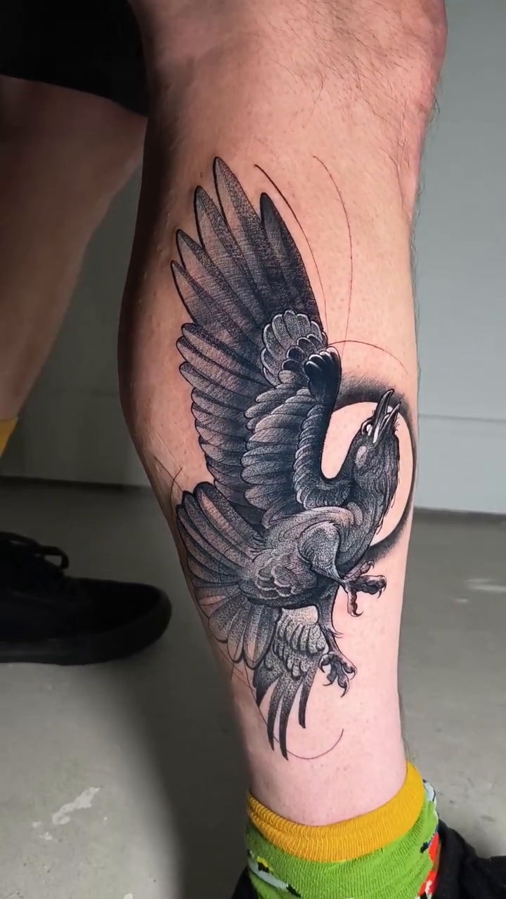 Tattoo by @thejorell — black_and_grey, realism