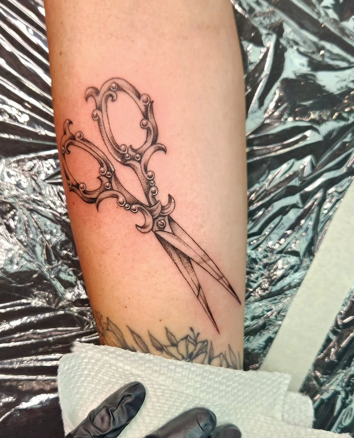 Tattoo by @sj.tattooz — black_and_grey