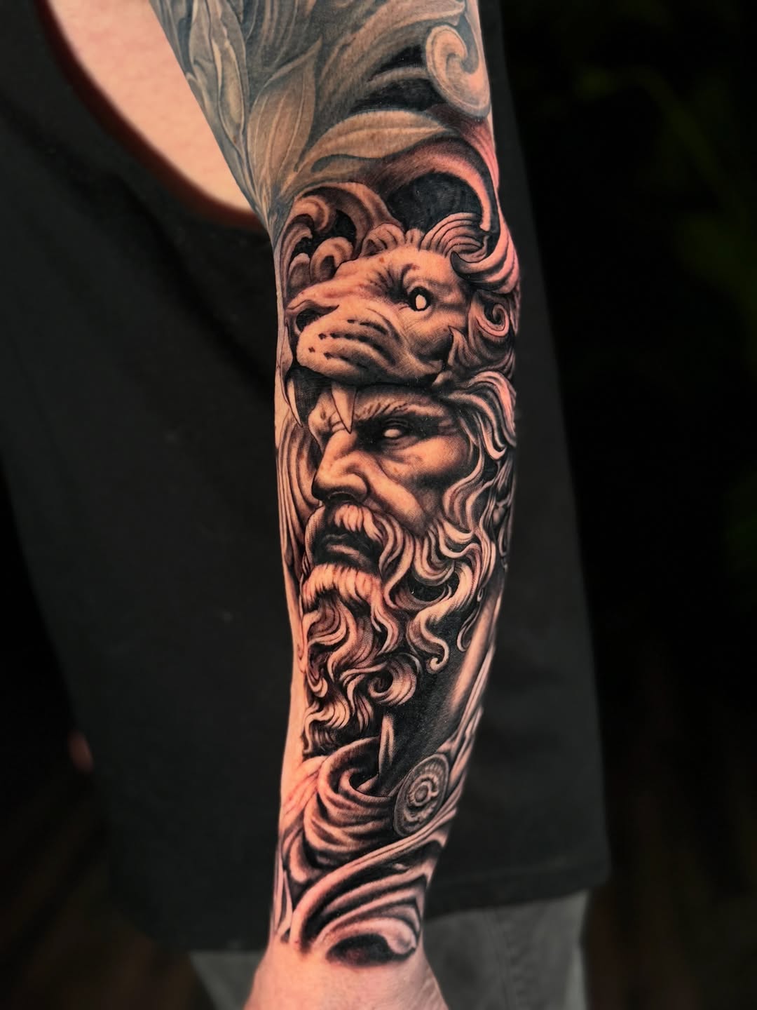 Tattoo by @tattoo_katie — realism, black_and_grey