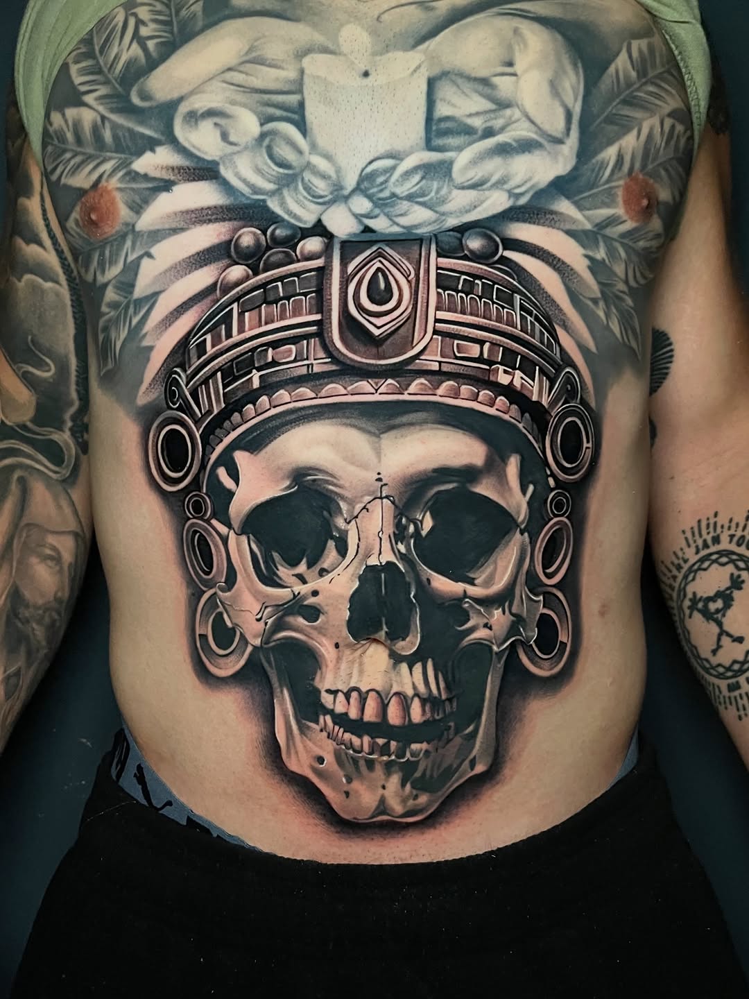 Tattoo by @mikemoney909 — realism, black_and_grey