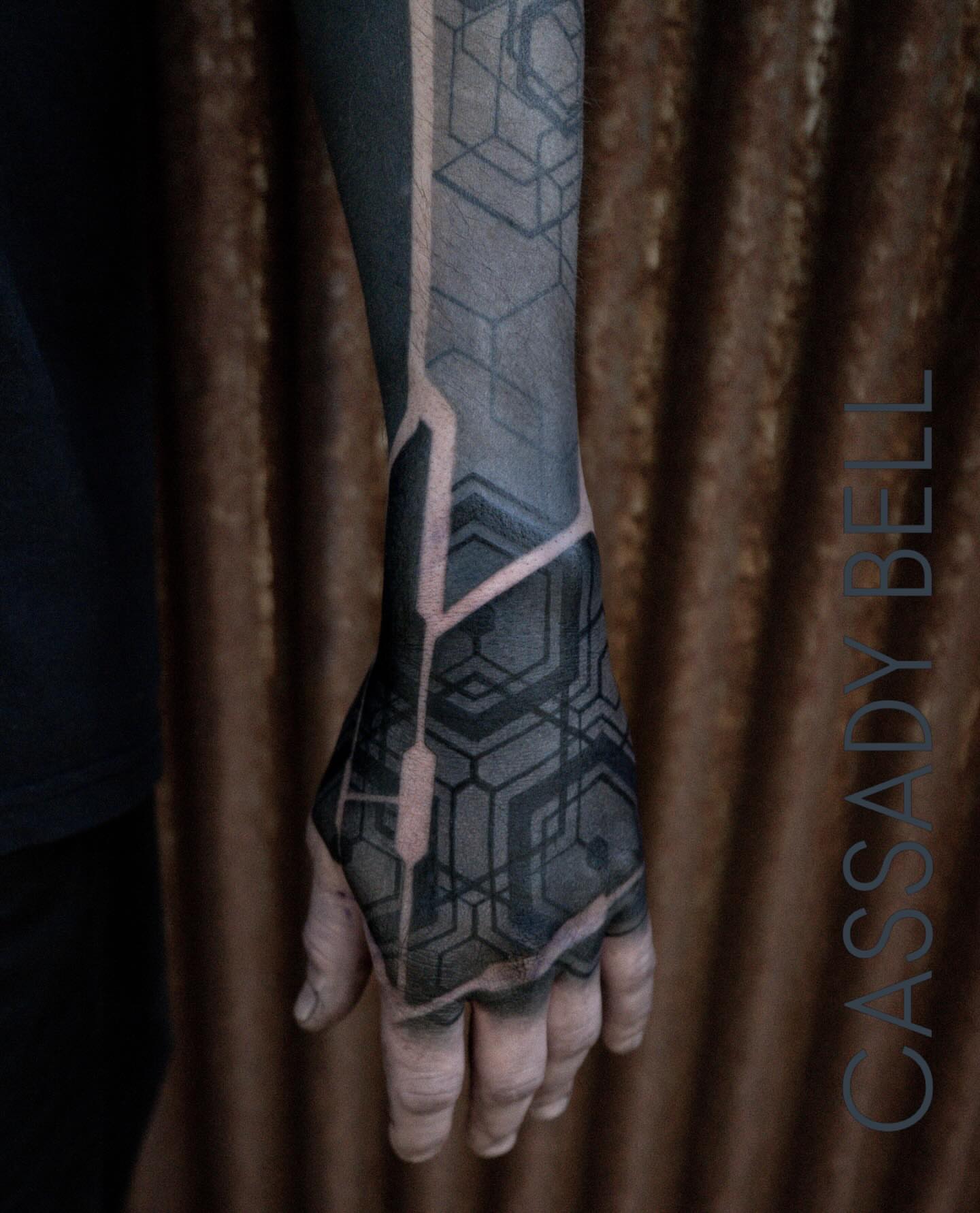 Tattoo by @cassadybell — geometric