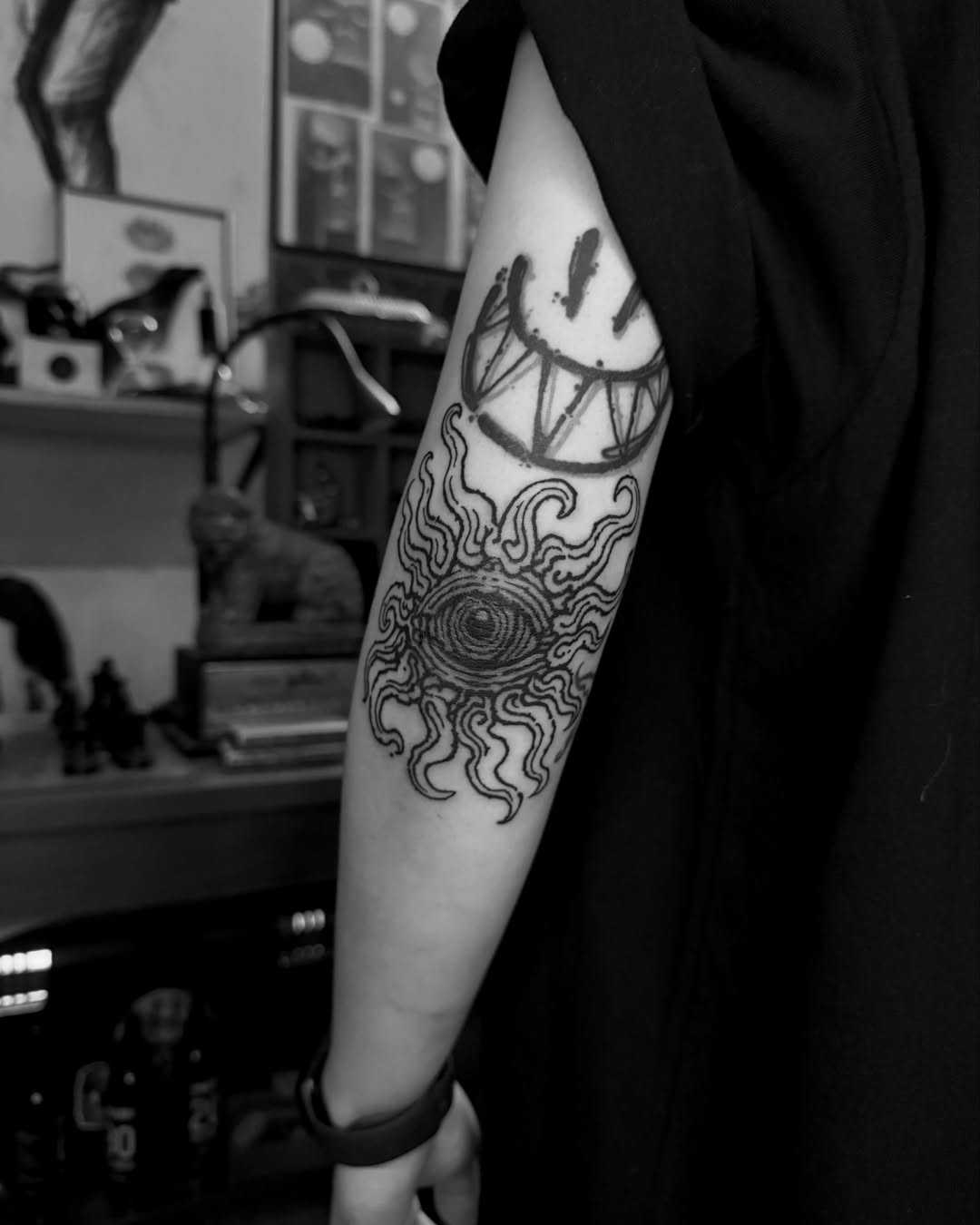 Tattoo by @tt_babaco — black_and_grey