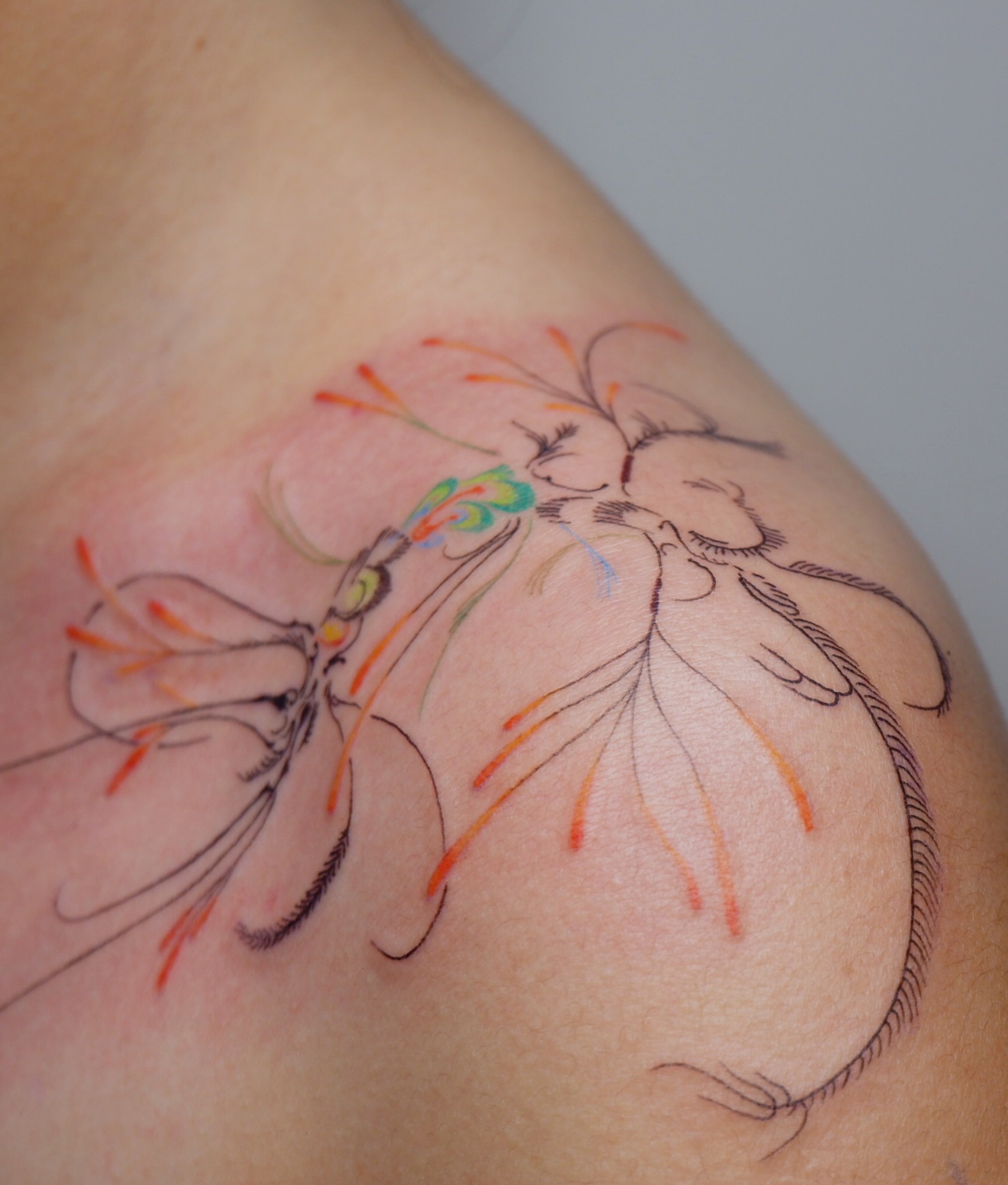 Tattoo by @the_tru_jerrry β new_school, watercolor