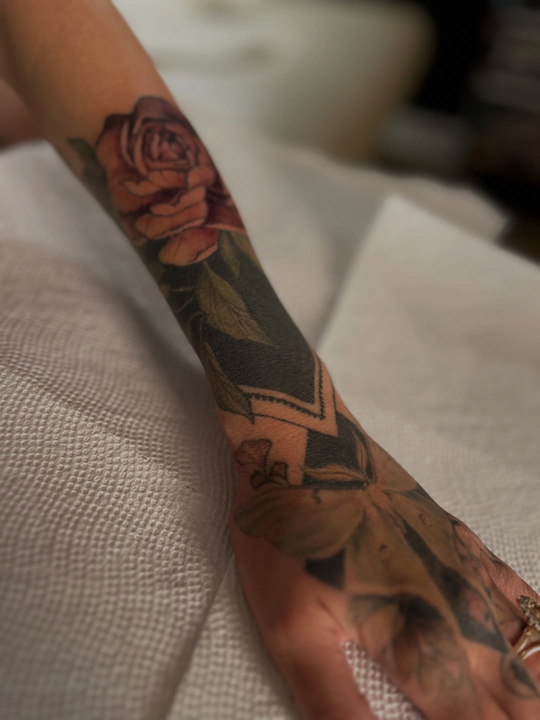 Tattoo by @wolveratattoo — realism, black_and_grey