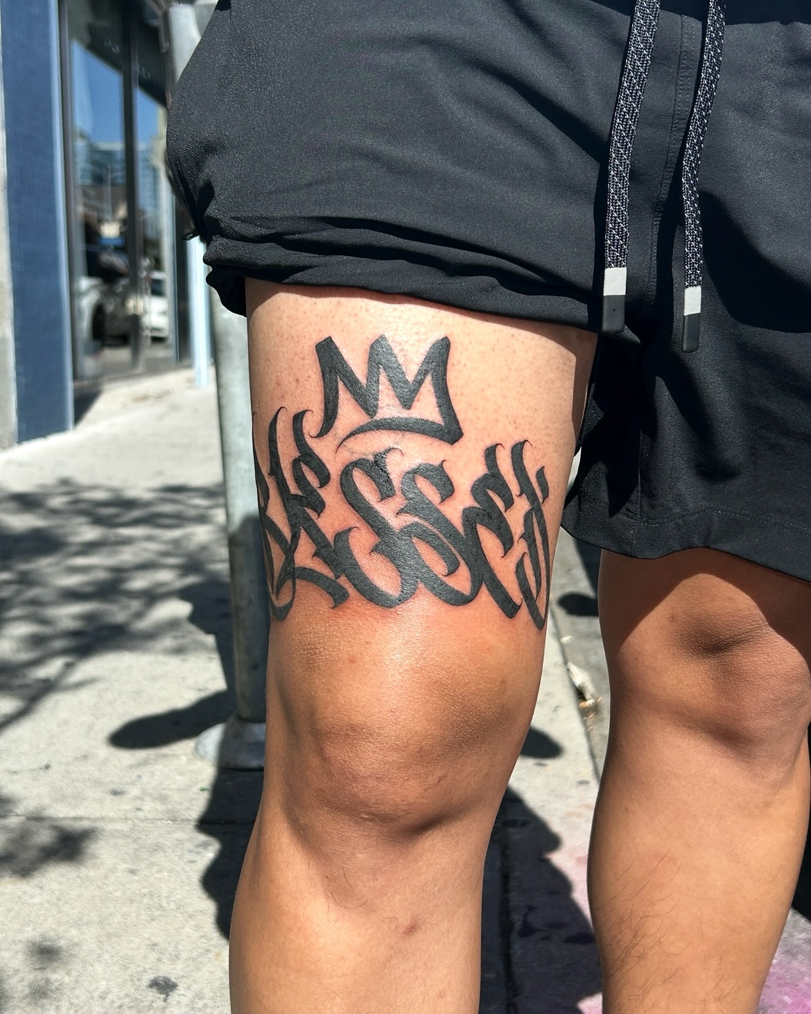 Tattoo by @joon_letters — lettering_script