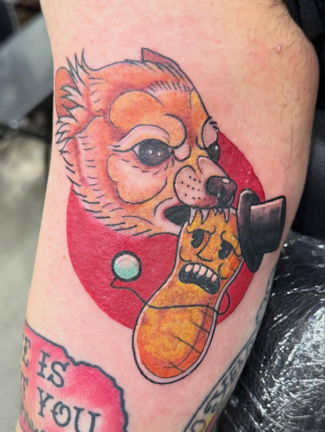 Tattoo by @blackhartdesigns — new_school
