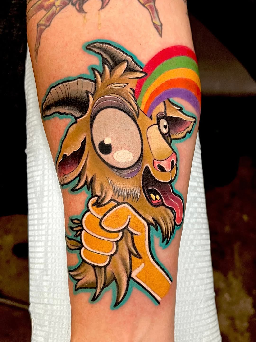 Tattoo by @howietattoos β new_school