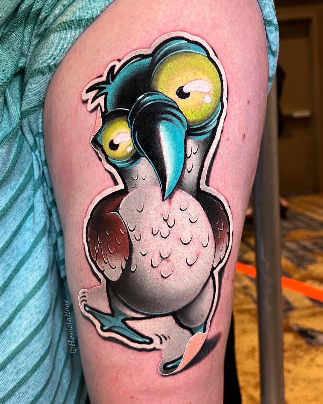 Tattoo by @howietattoos β new_school