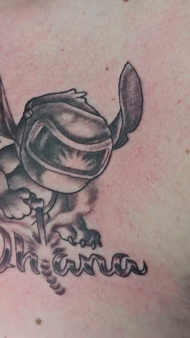 Tattoo by @billwhitejrtattoos — realism, black_and_grey