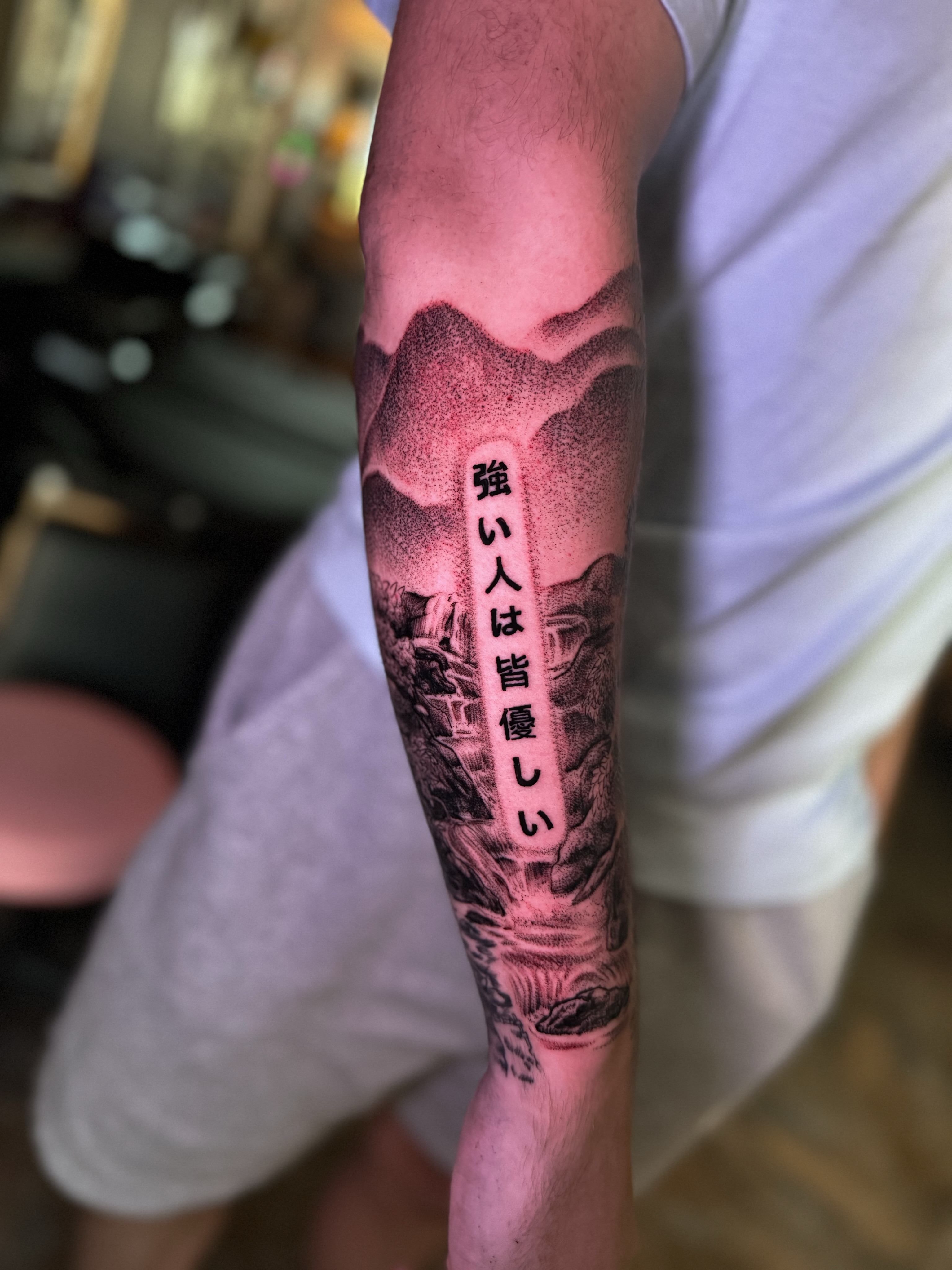 Tattoo by @chicanatattoos — dotwork