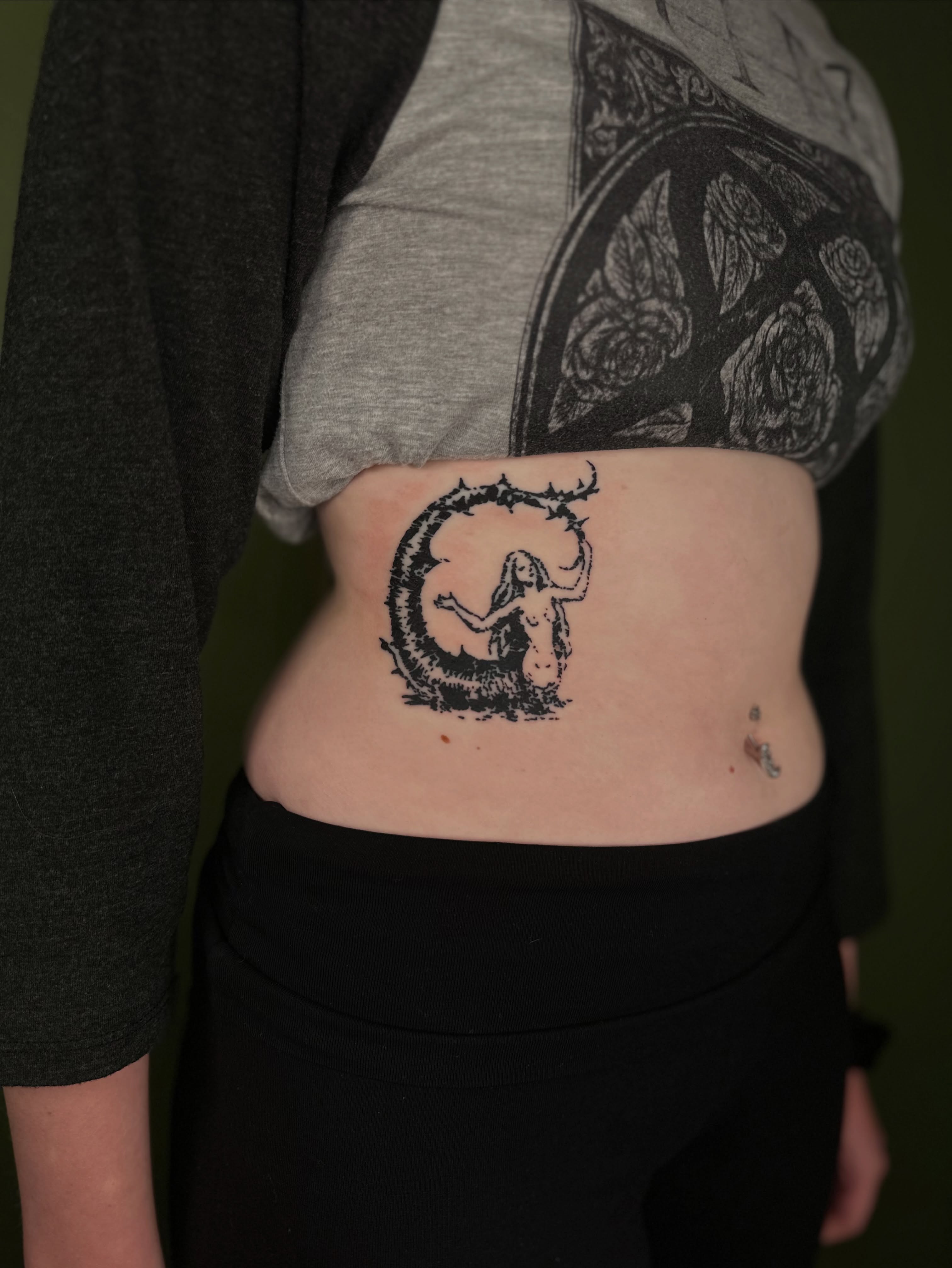 Tattoo by @tapiotats — black_and_grey