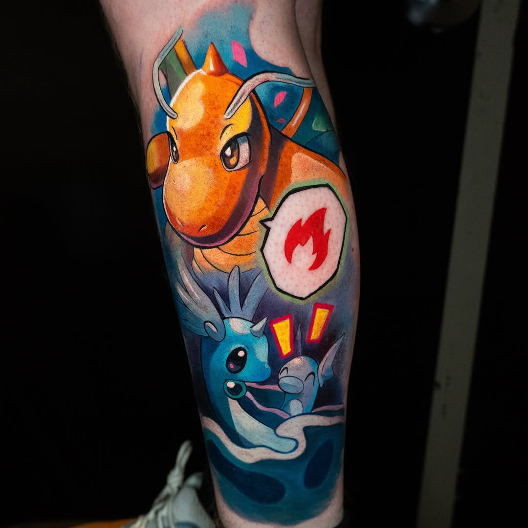 Tattoo by @ktd_tat2 — anime