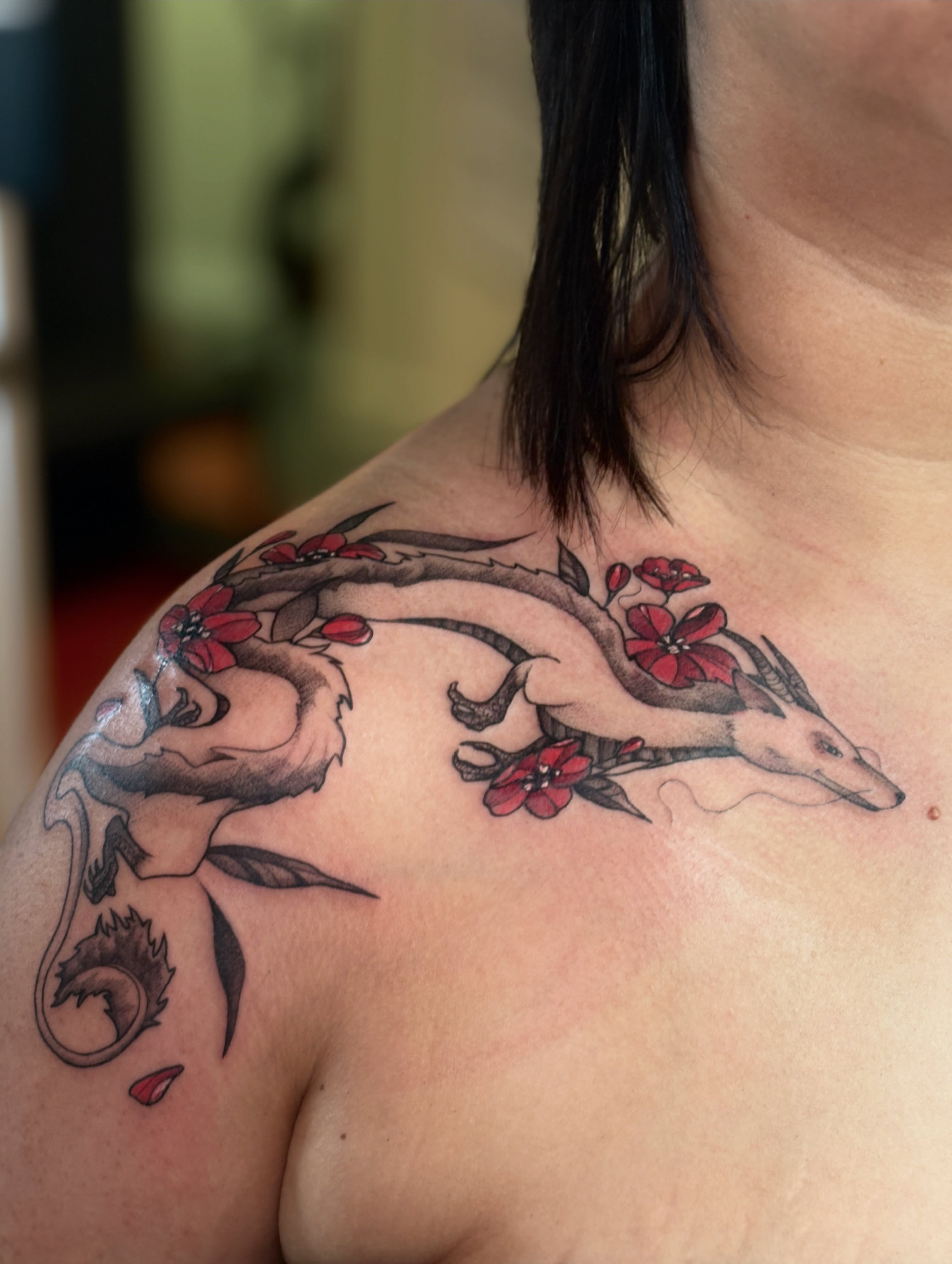 Tattoo by @draventoewstattoo — new_school, realism