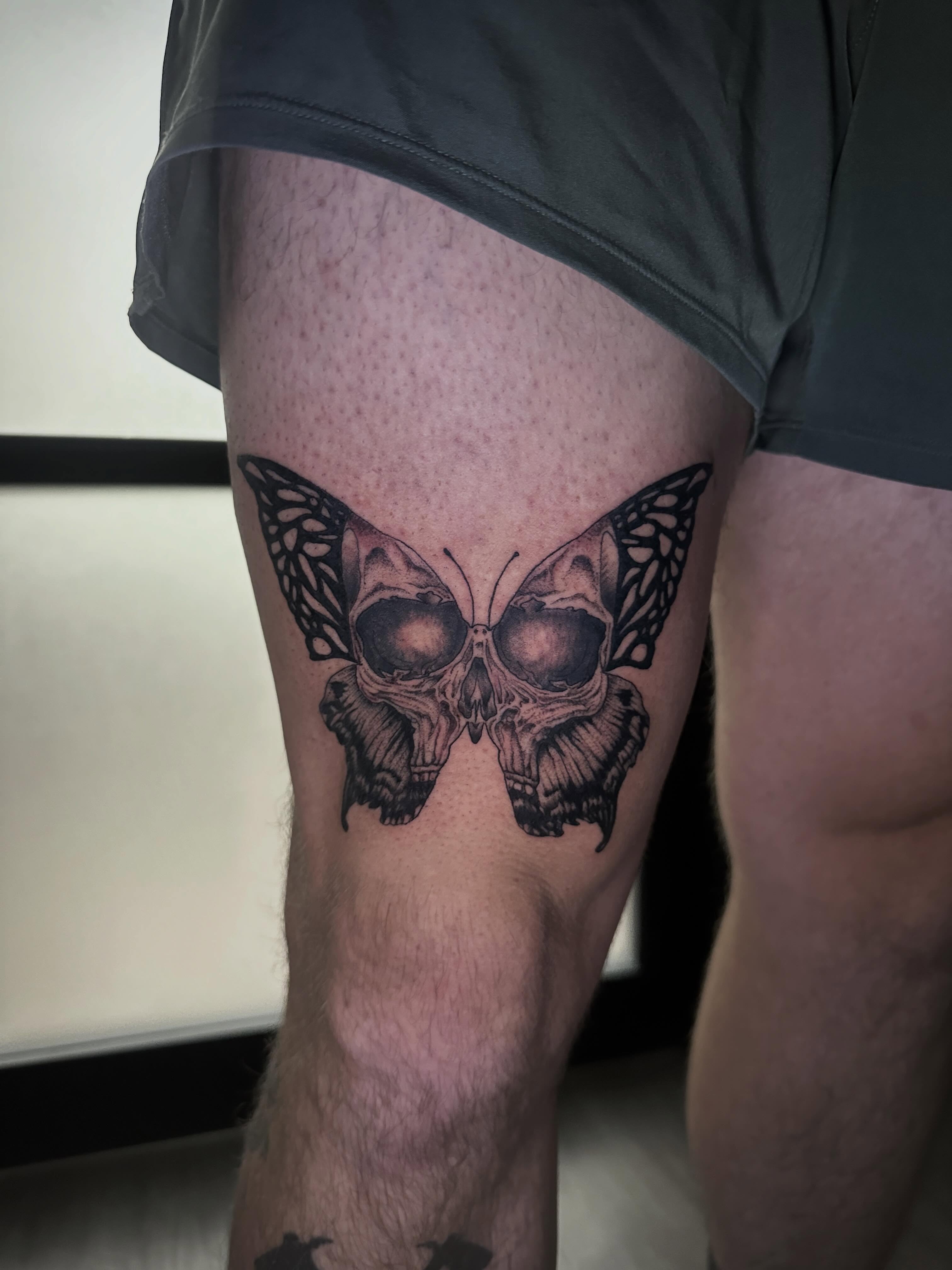 Tattoo by @_inked_ann_ — black_and_grey, realism