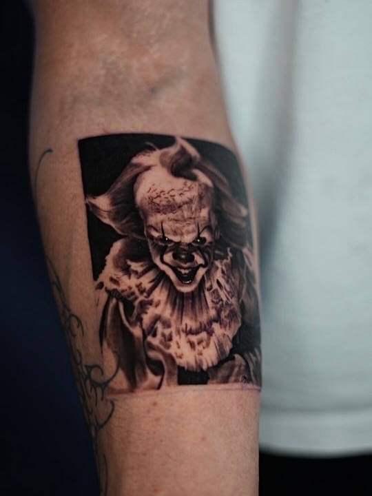 Tattoo by @tattoosbybelen β black_and_grey