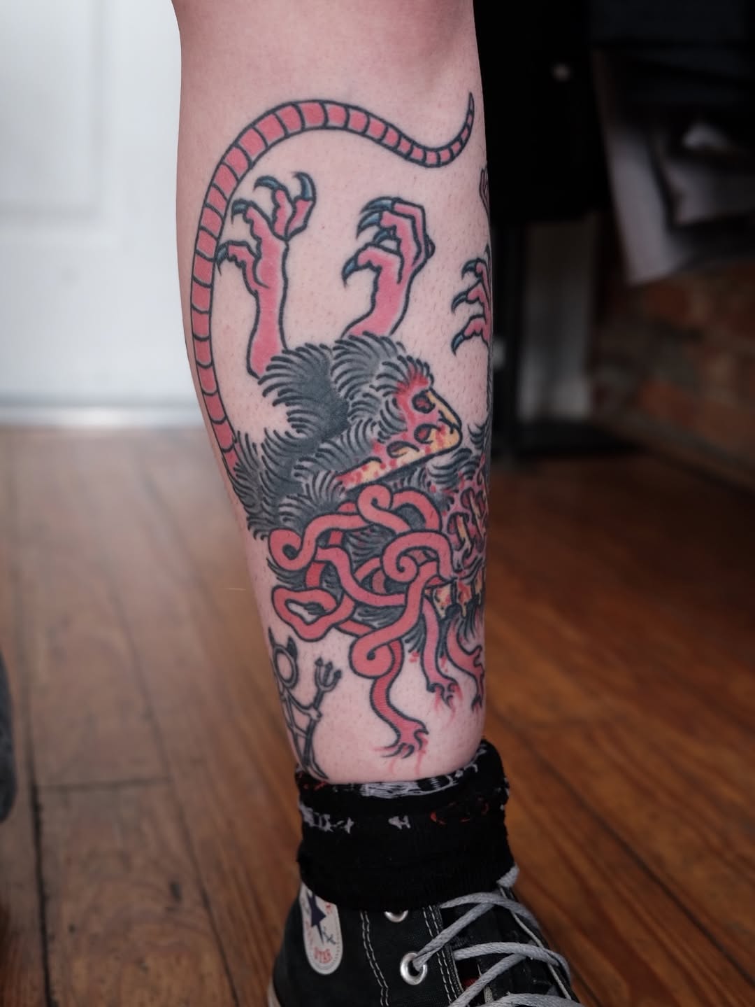 Tattoo by @oldzakwill — neo_traditional, dark_realism