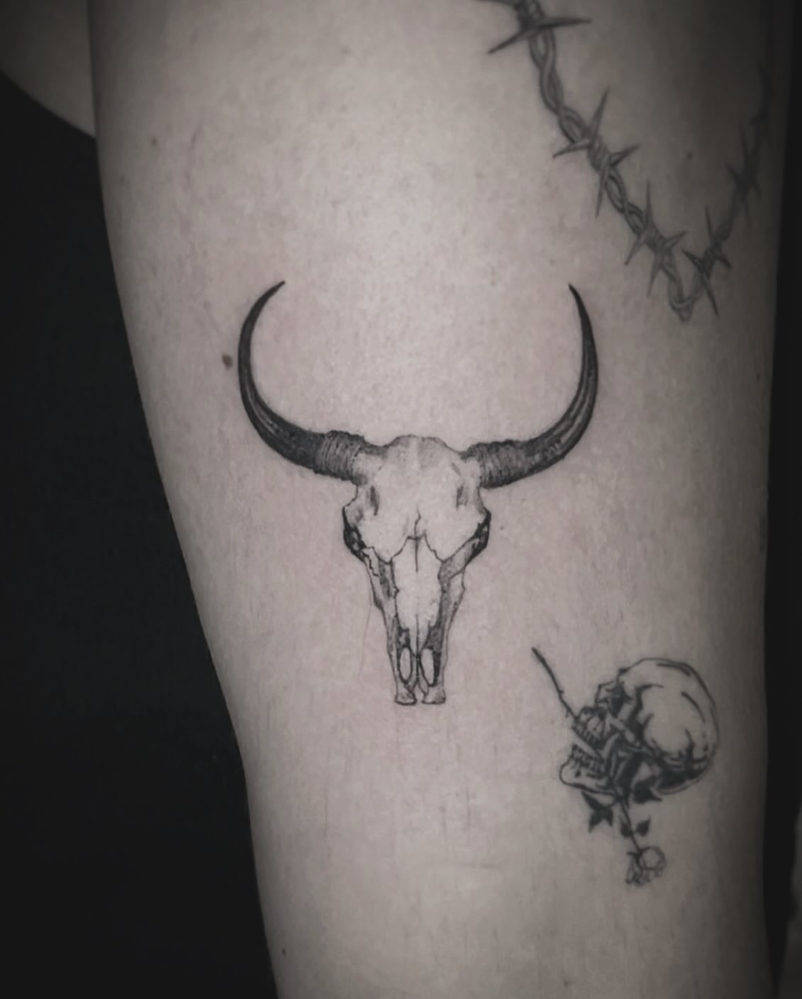 Tattoo by @aquanoir — black_and_grey