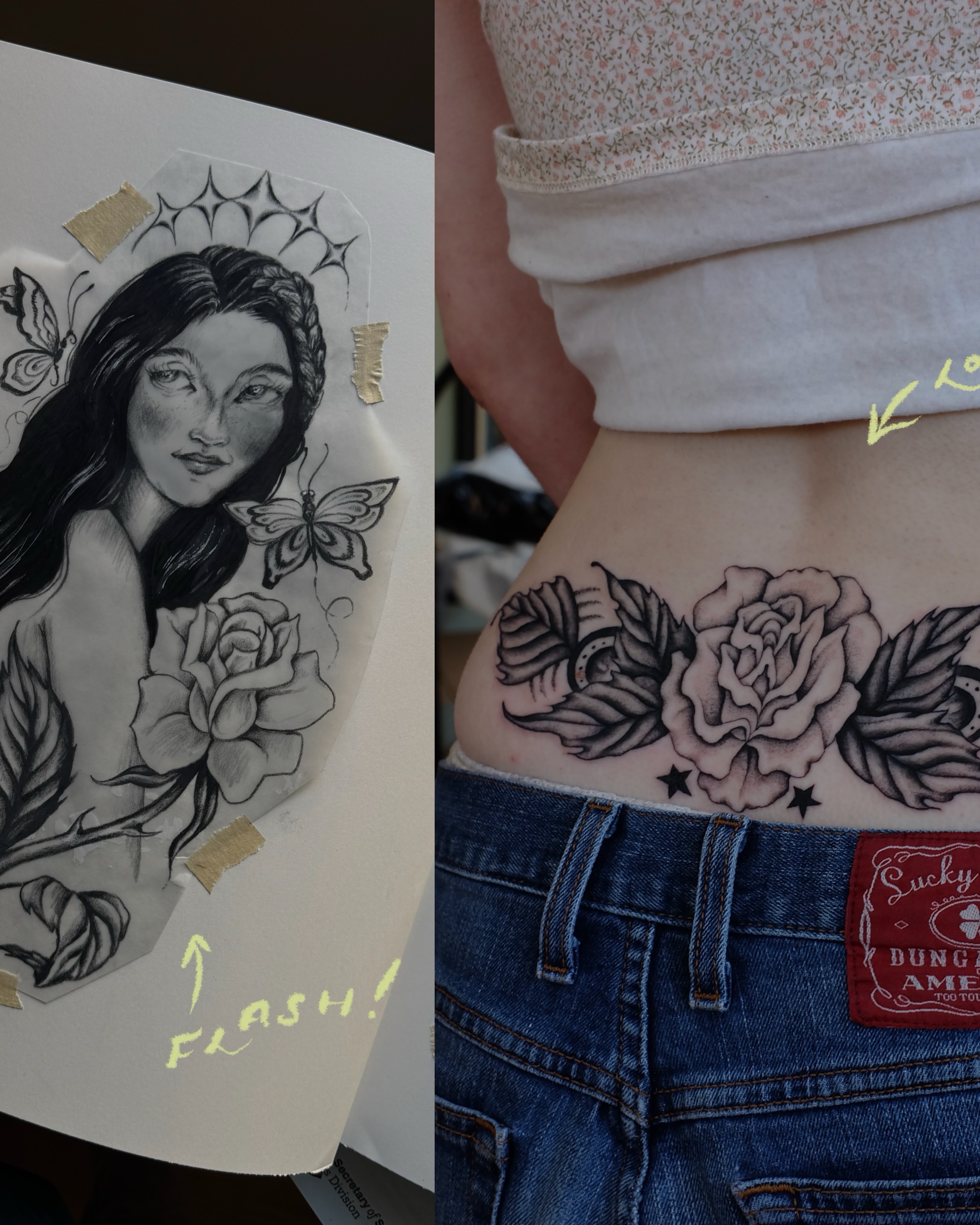 Tattoo by @sailorsisilia β black_and_grey