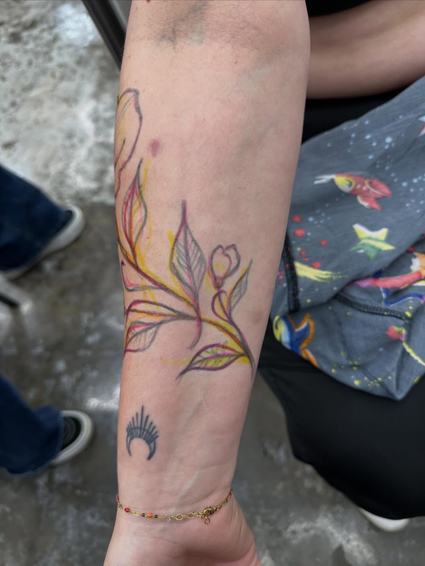 Tattoo by @ugh_mychaela โ new_school, watercolor