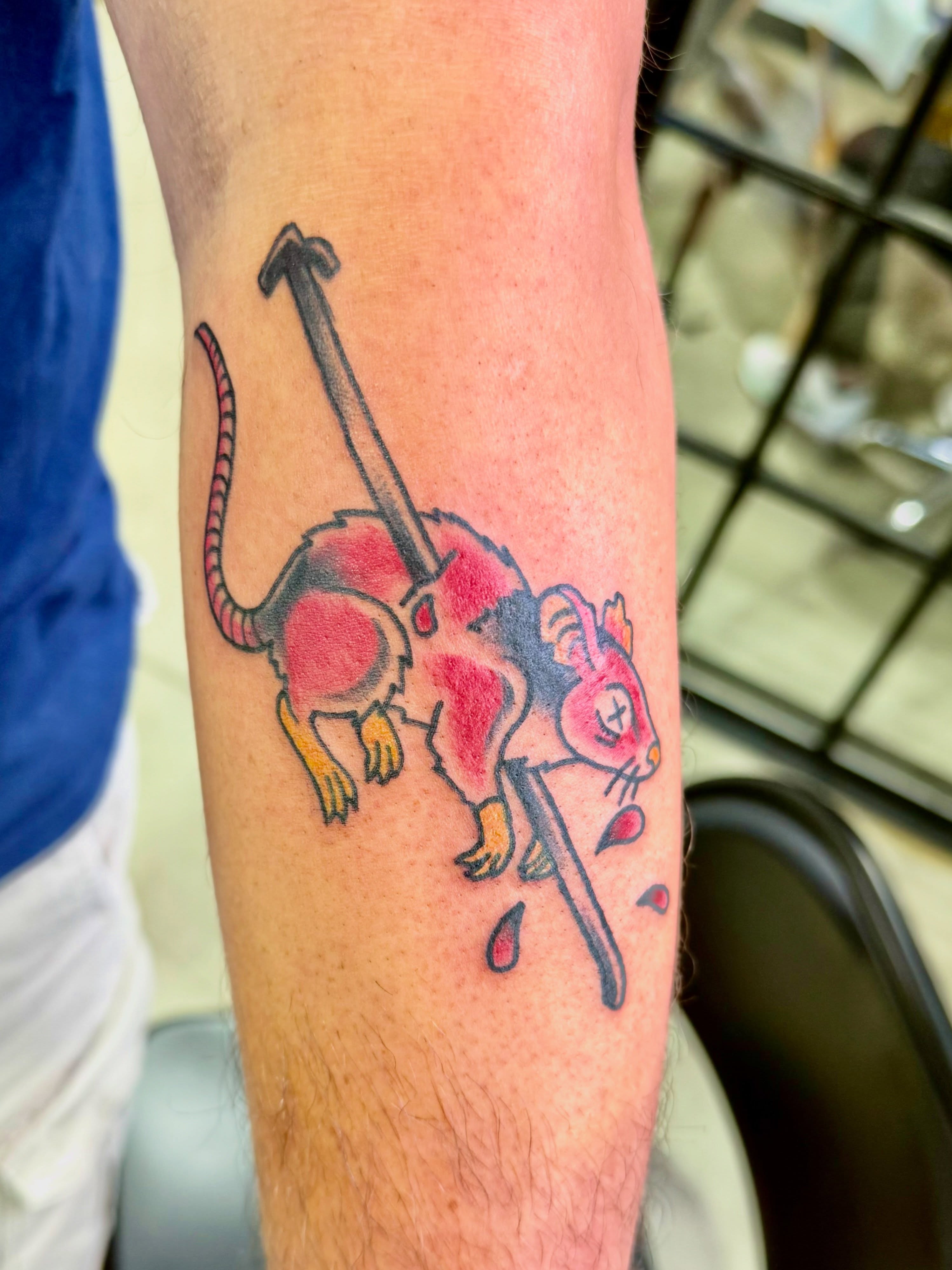 Tattoo by @pokeyvixen — american_traditional
