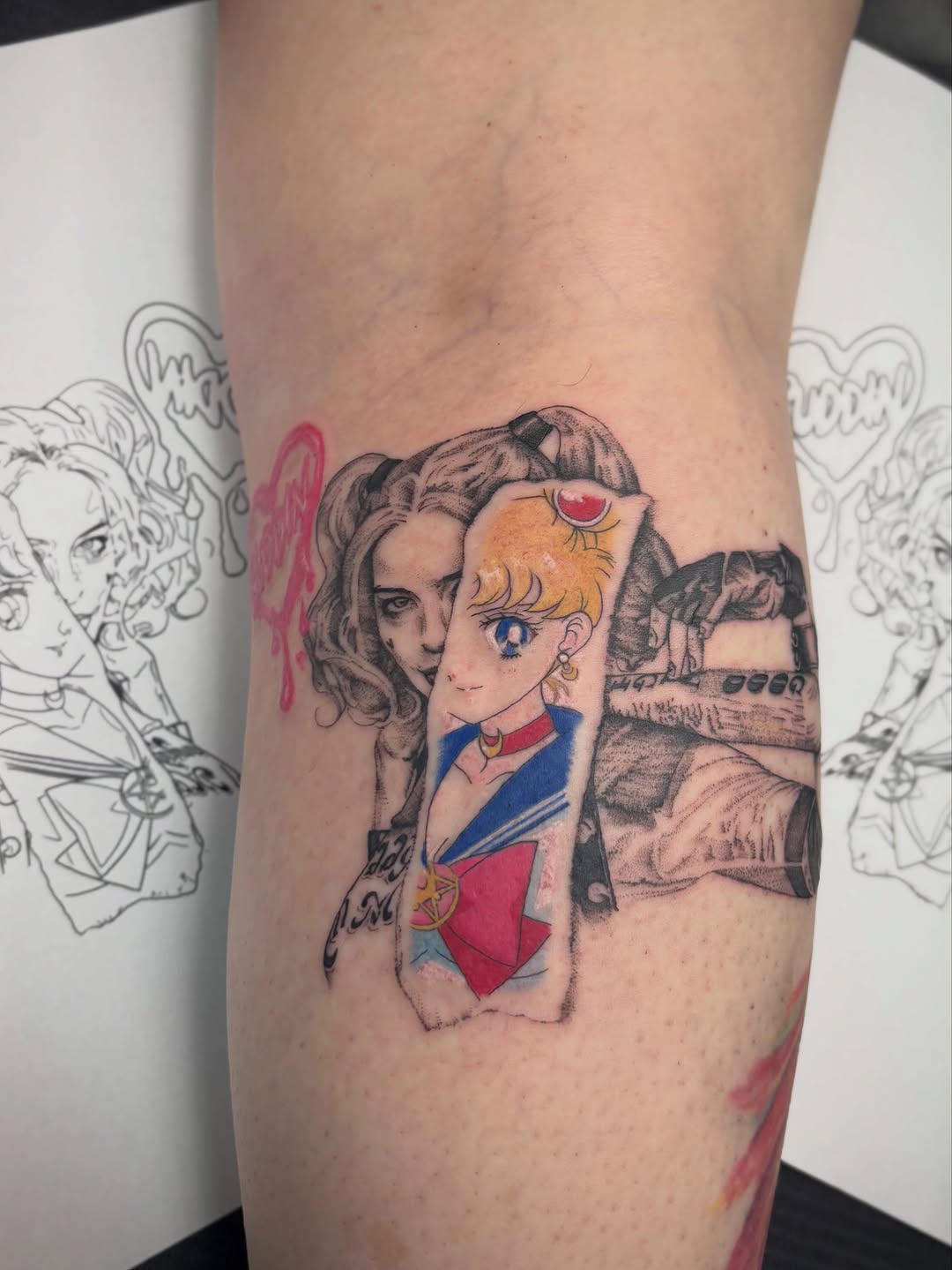 Tattoo by @diary_of_tattoos โ anime, realism