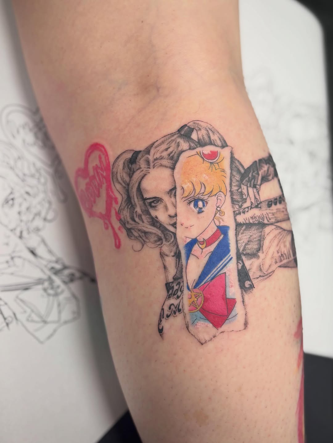Tattoo by @diary_of_tattoos โ realism, anime