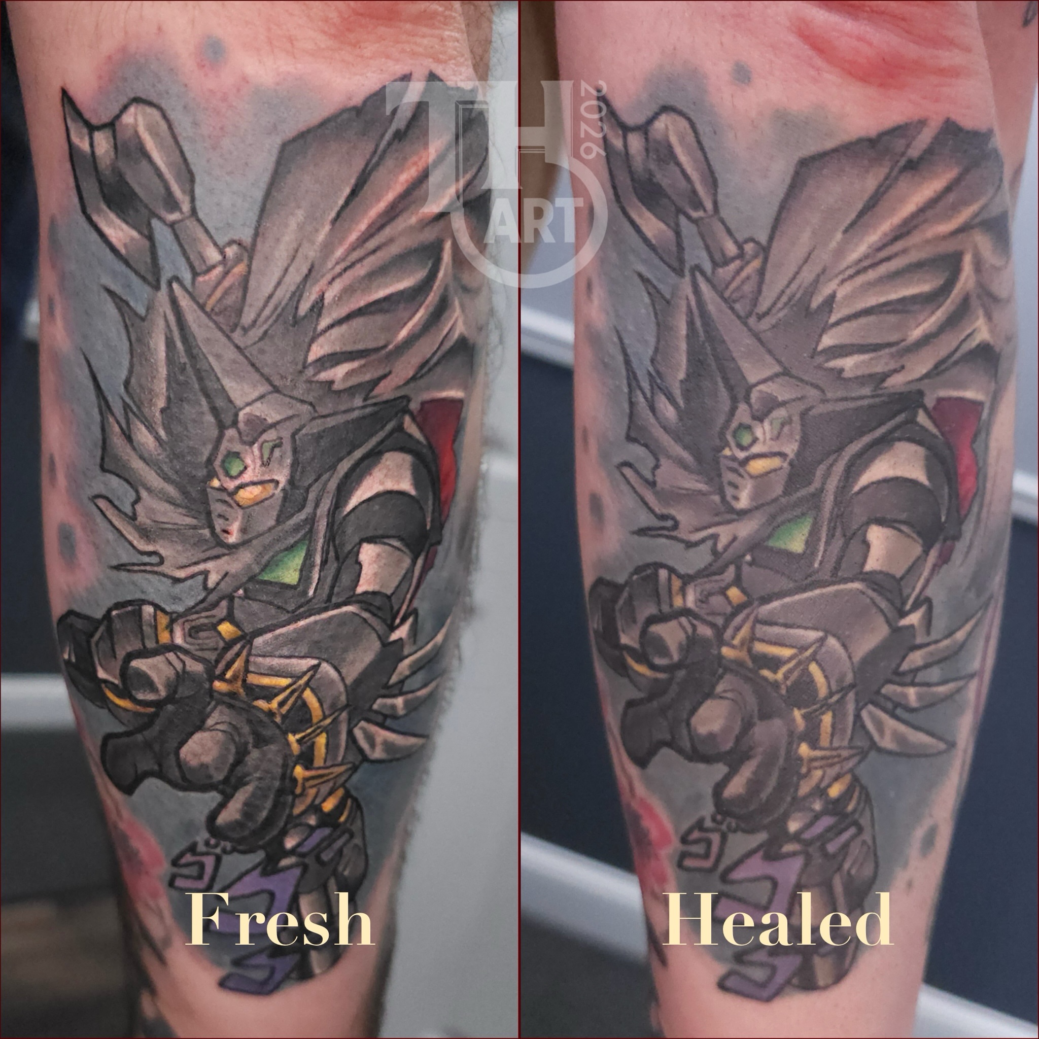Tattoo by @thomasharrisart — anime