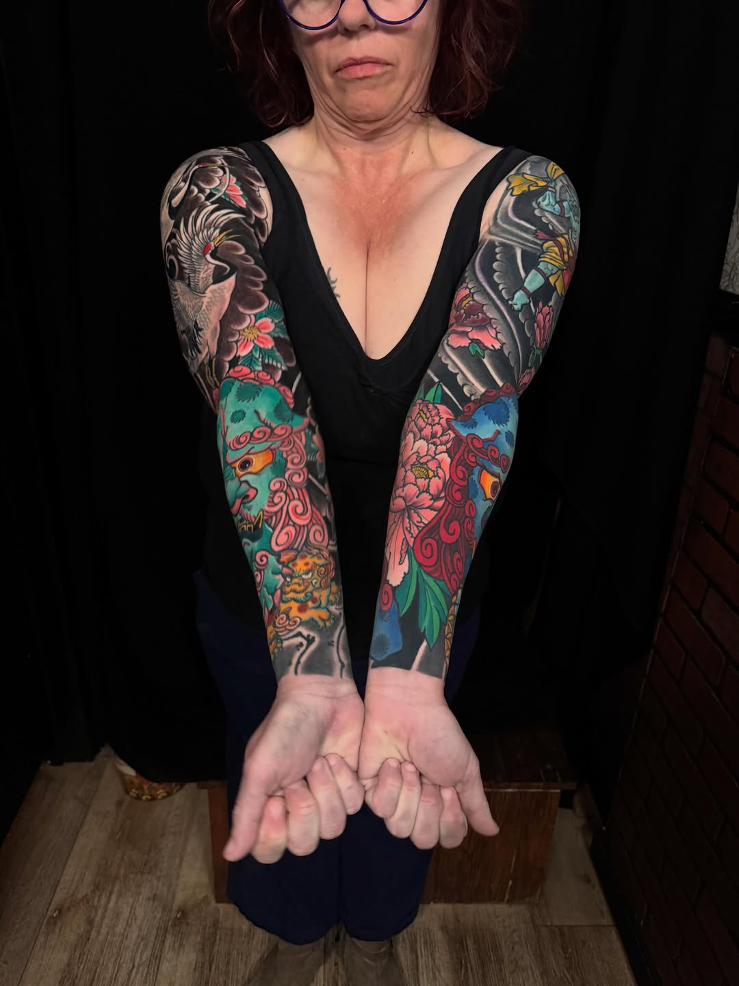 Tattoo by @mannysrevolution — japanese_irezumi, black_and_grey