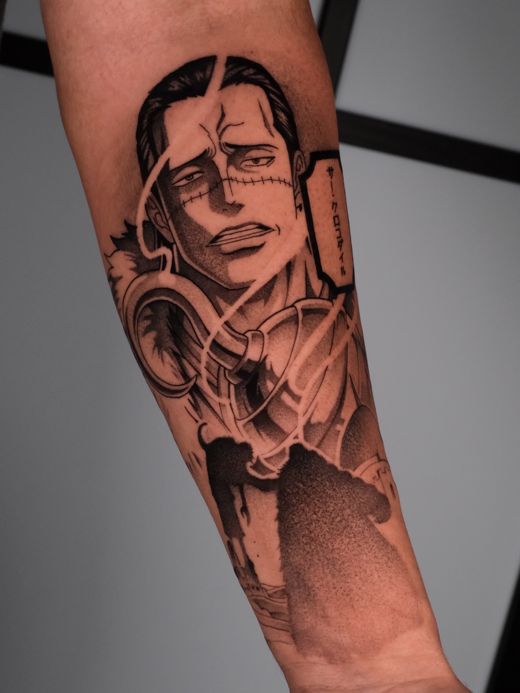 Cyborg realism tattoo on the forearm by Yakir, Houston, Texas