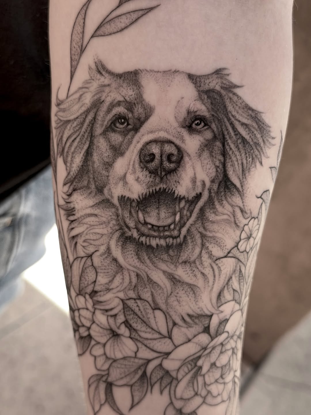 Tattoo by @mccollumtattoo — realism, dotwork