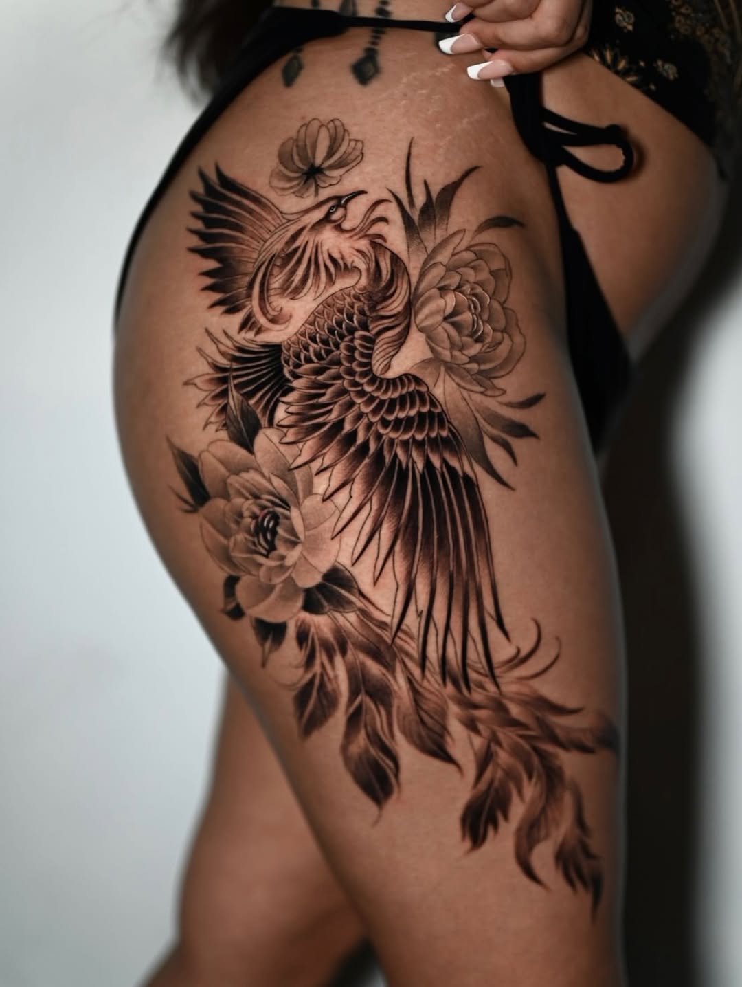 Tattoo by @tamnguyen1904 — black_and_grey, realism