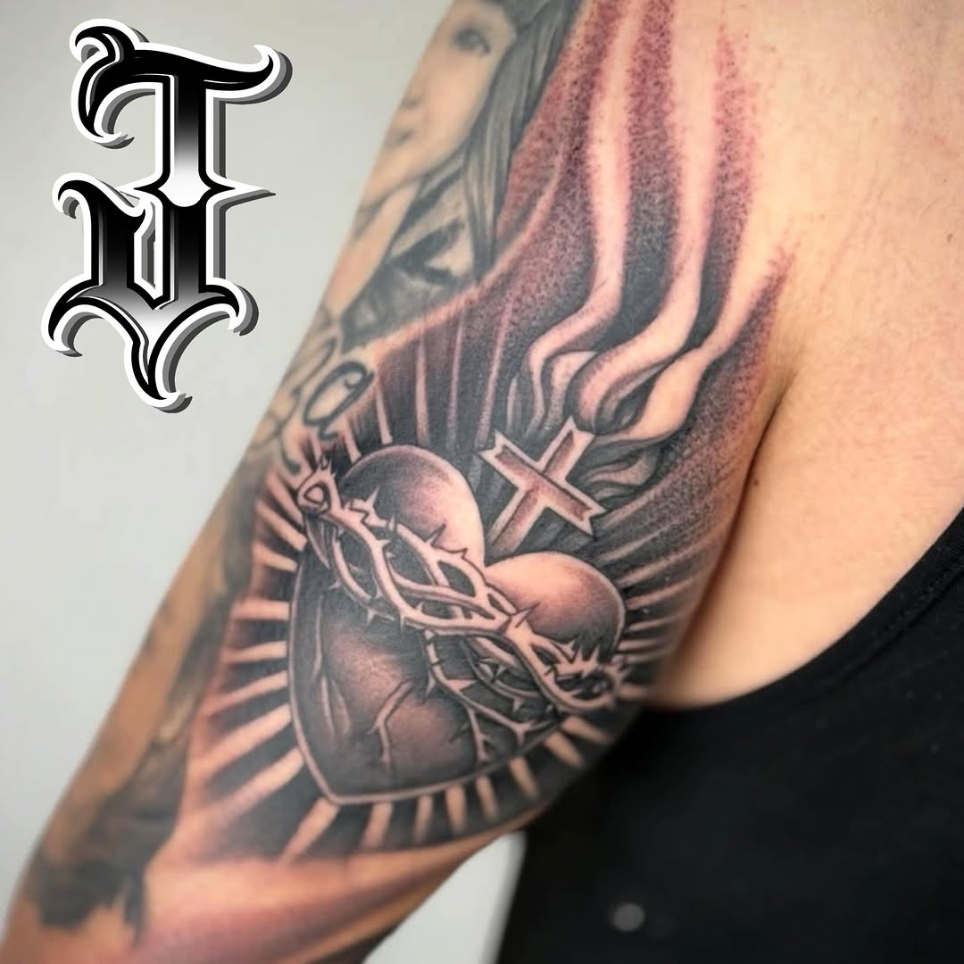 Tattoo by @josephtattoos โ black_and_grey, realism