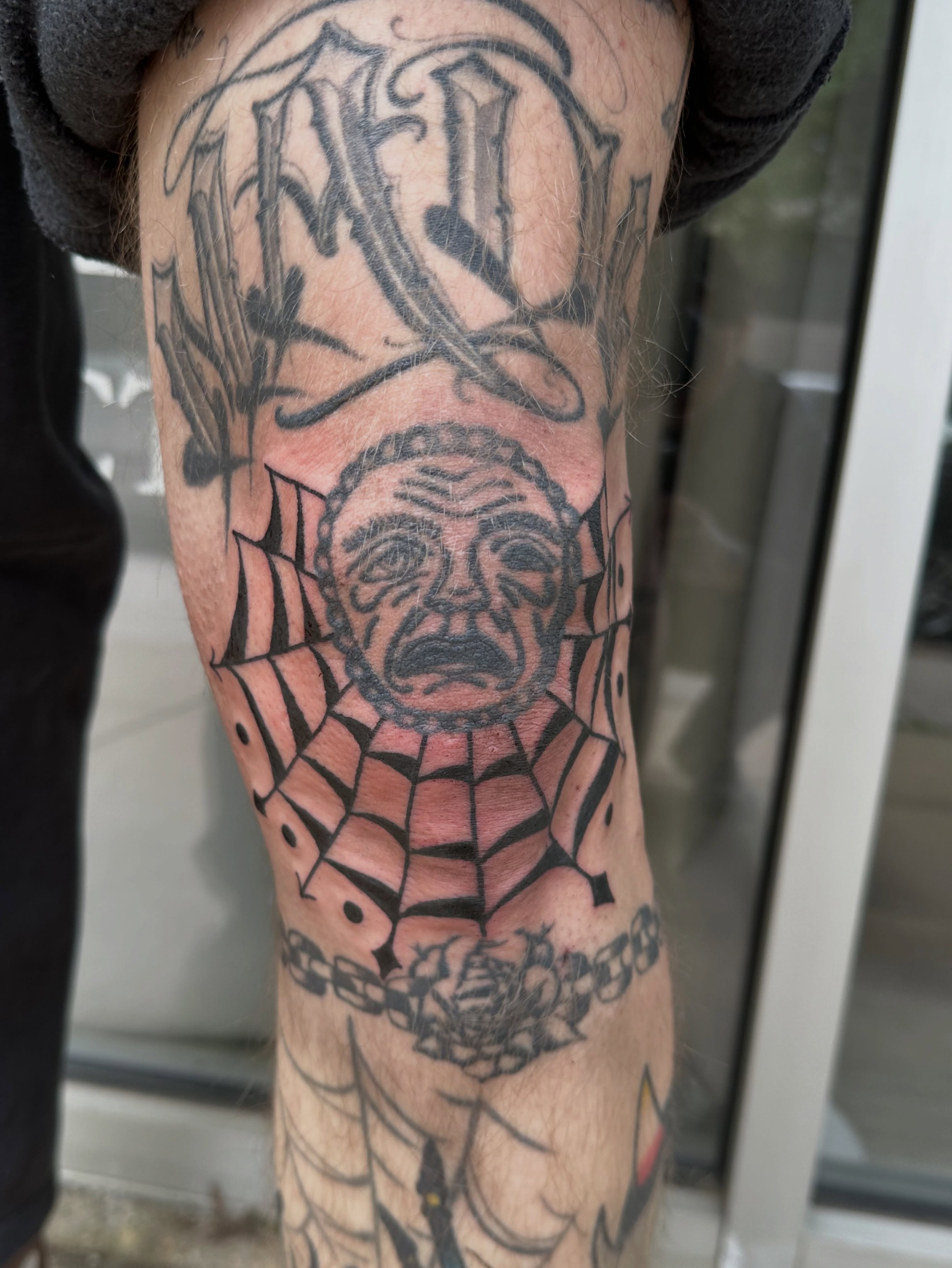 Tattoo by @andyisashark — american_traditional, dark_realism