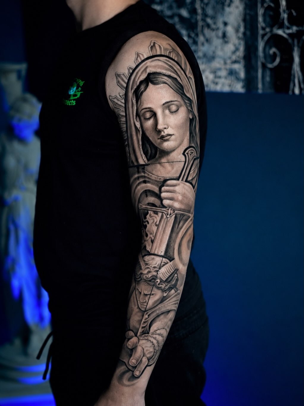 Tattoo by @luisd_art — realism, black_and_grey