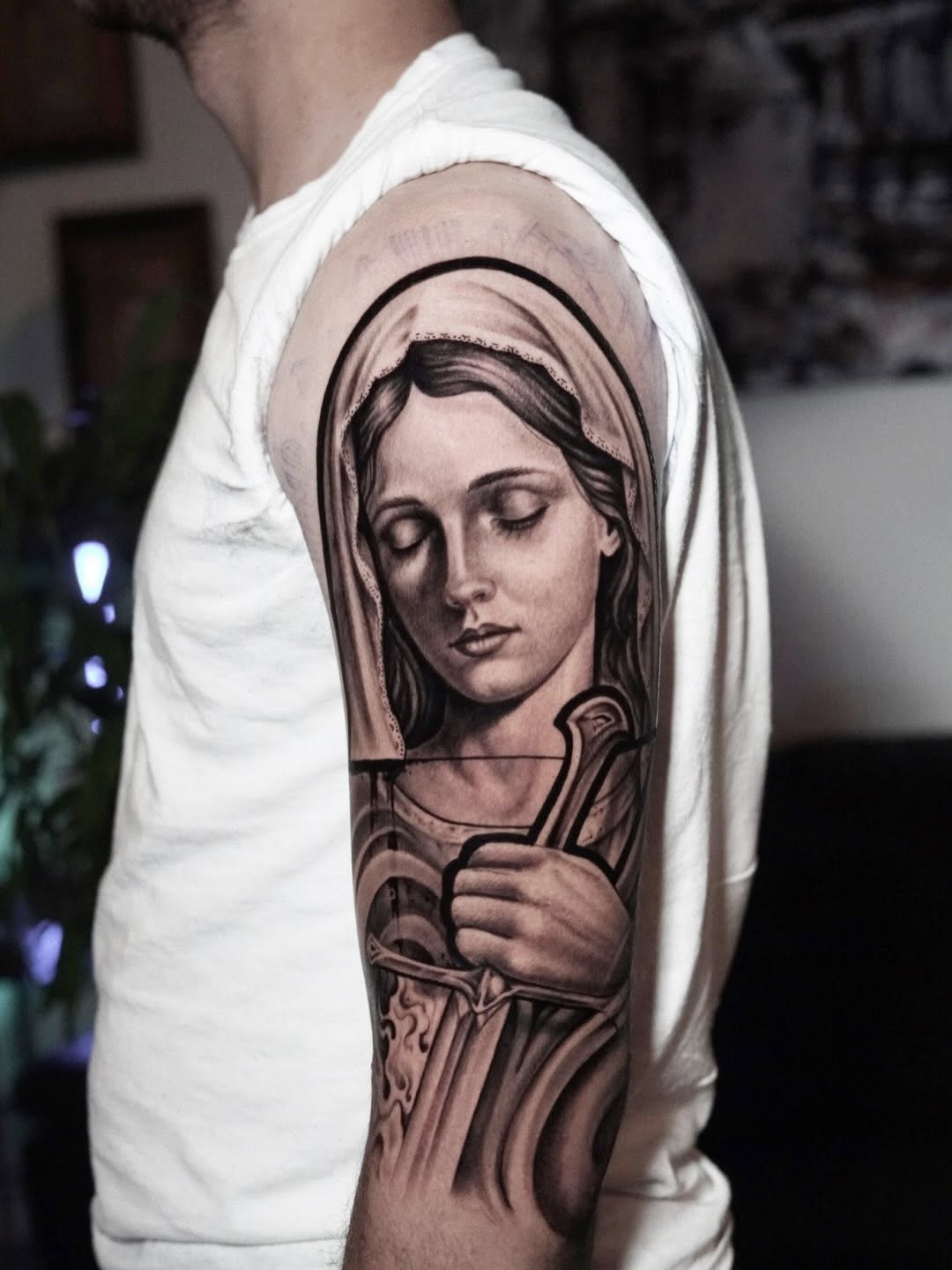 Tattoo by @luisd_art — realism, black_and_grey
