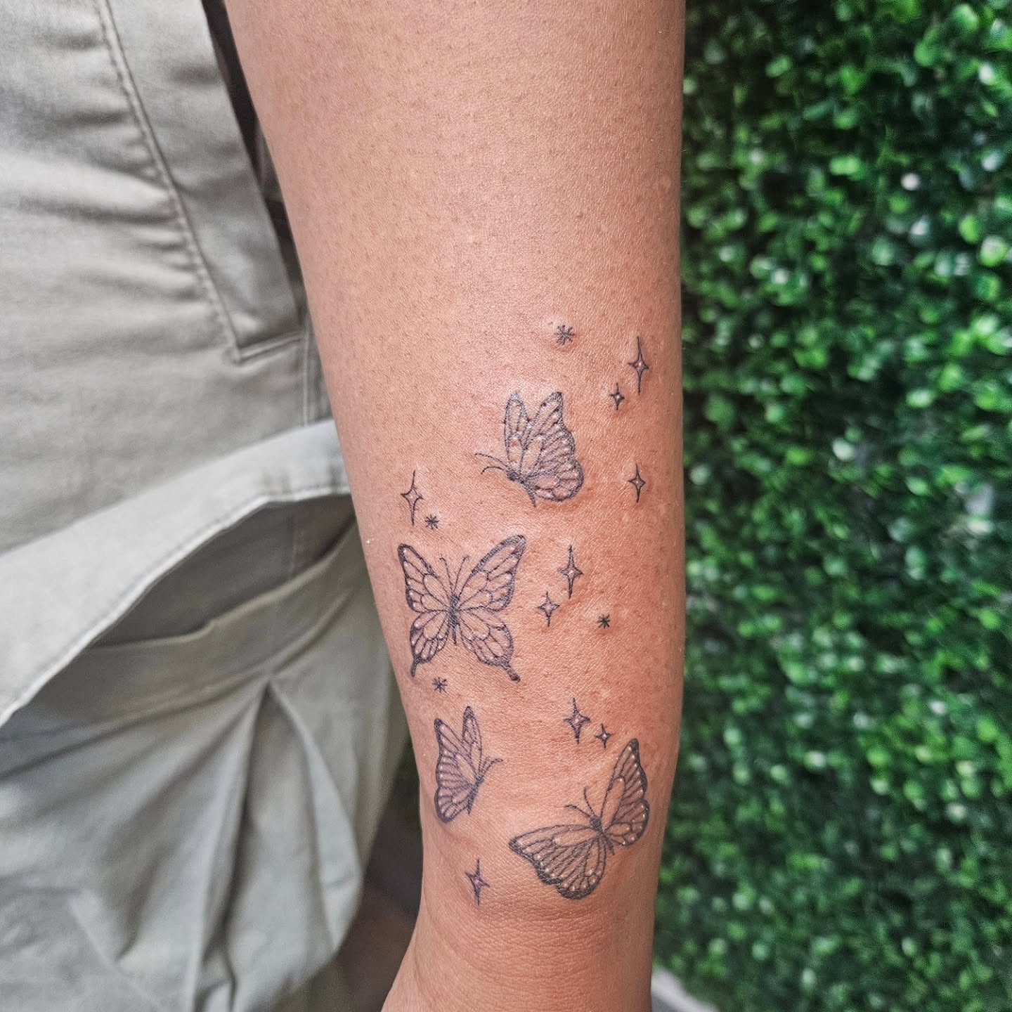 Tattoo by @carolynxriot.tattoos — dotwork, black_and_grey