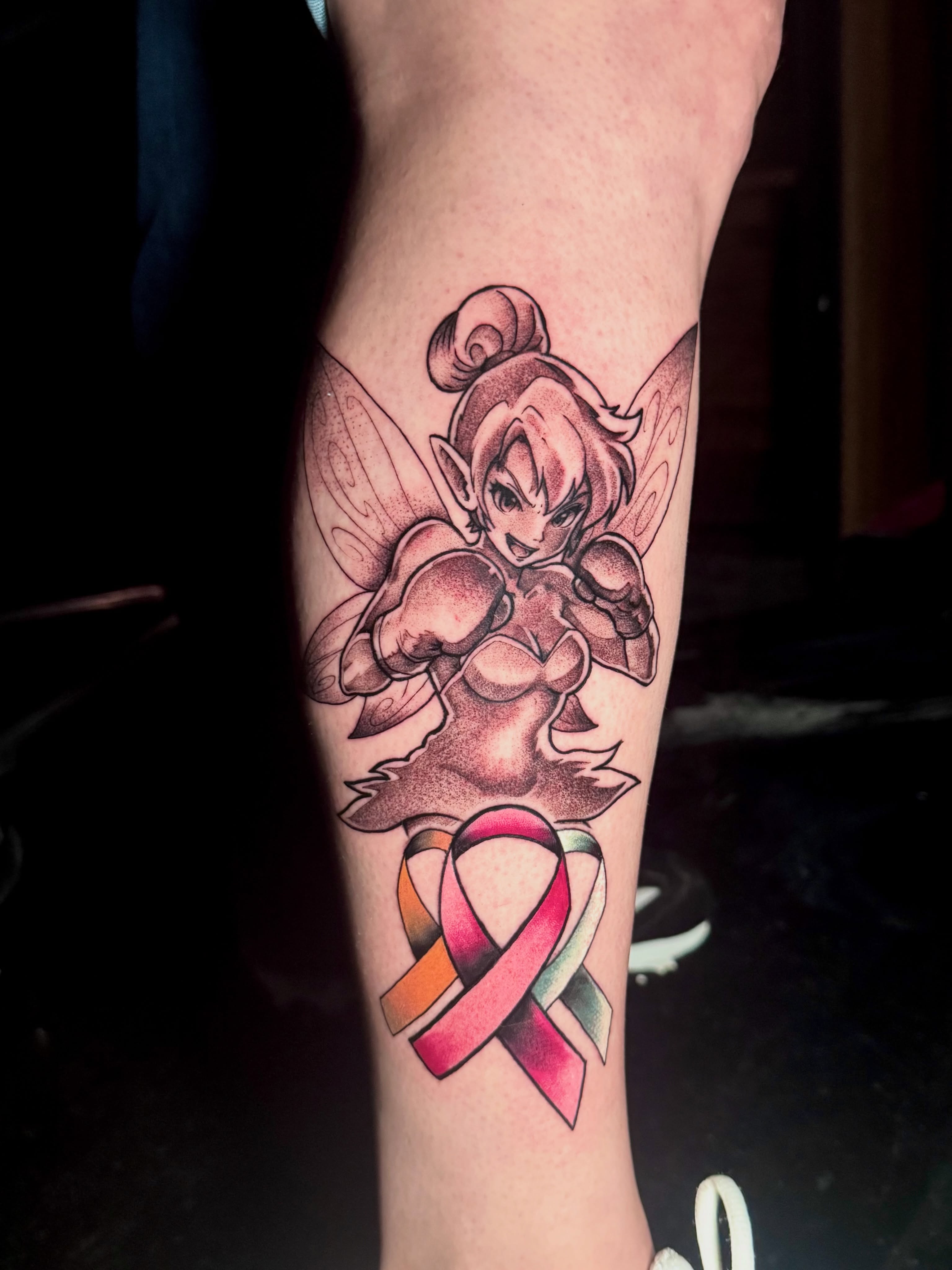 Tattoo by @dante_srs — dotwork, realism