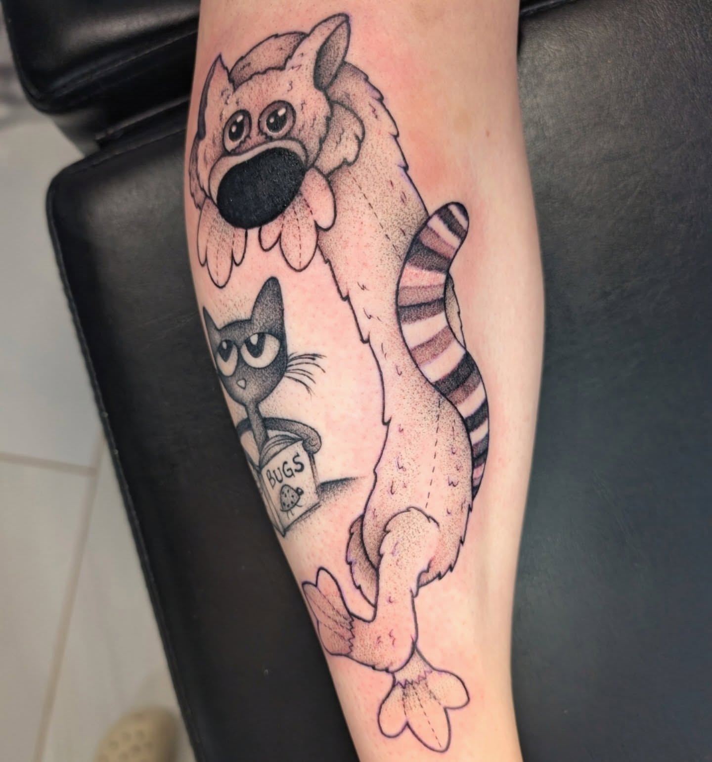 Tattoo by @corintattoos β dotwork, realism