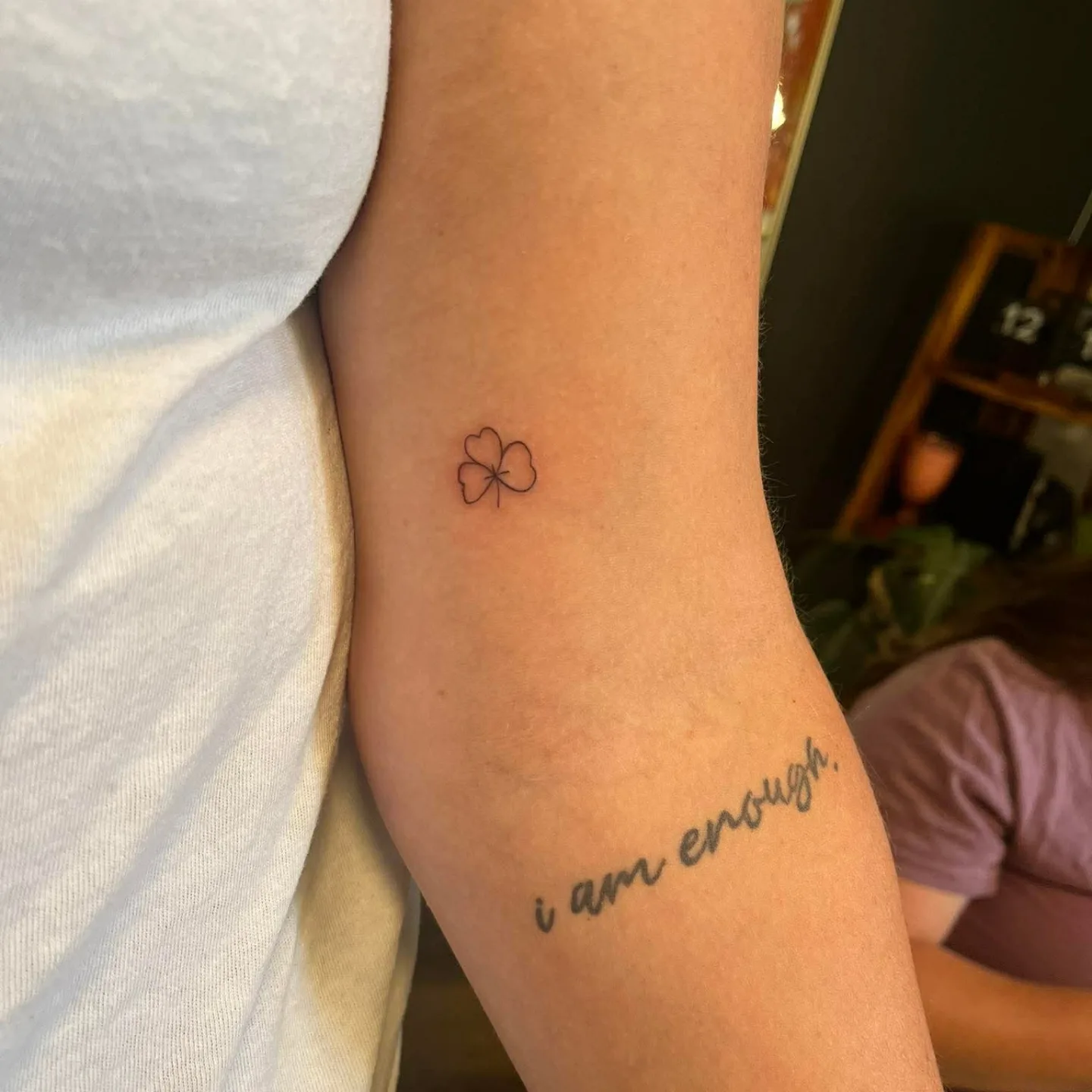 Tattoo by @rohrerink — minimalist