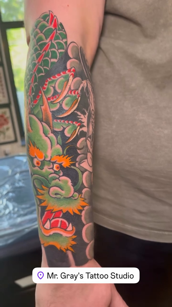 Tattoo by @davidgraytattoo — japanese_irezumi