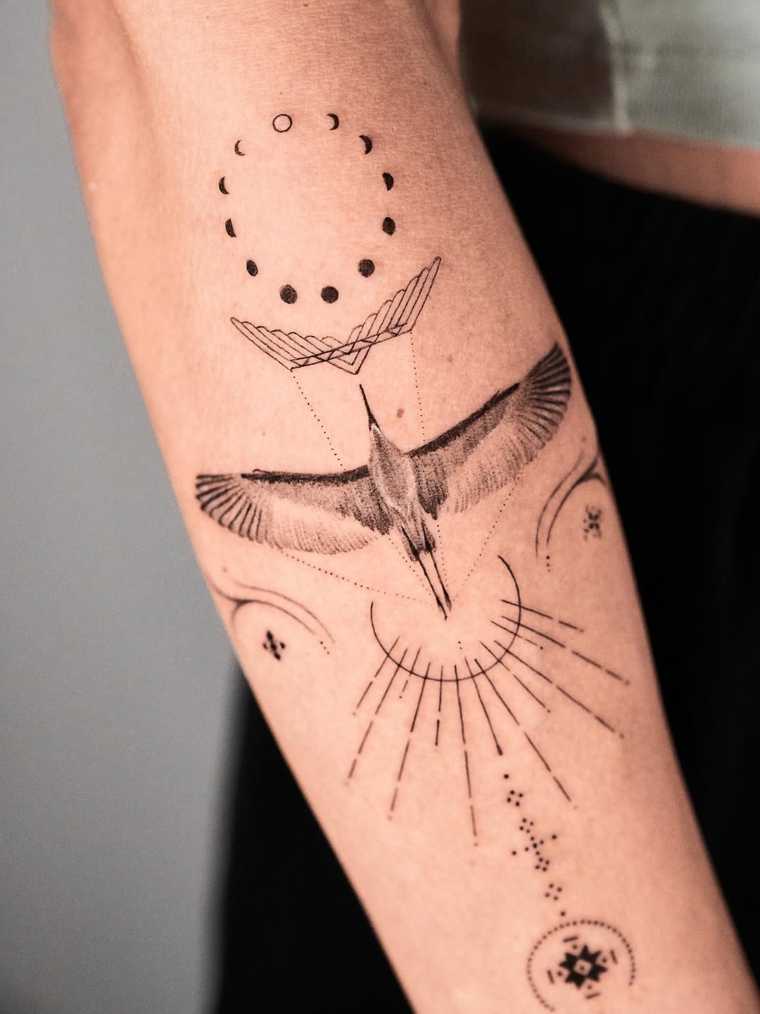 Tattoo by @sonia_ink_ — fine_line, dotwork